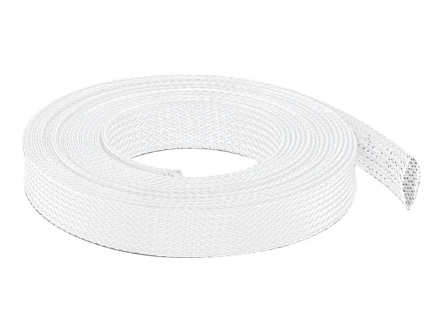 Delock Geflechtschlauch - 10 m - weiß