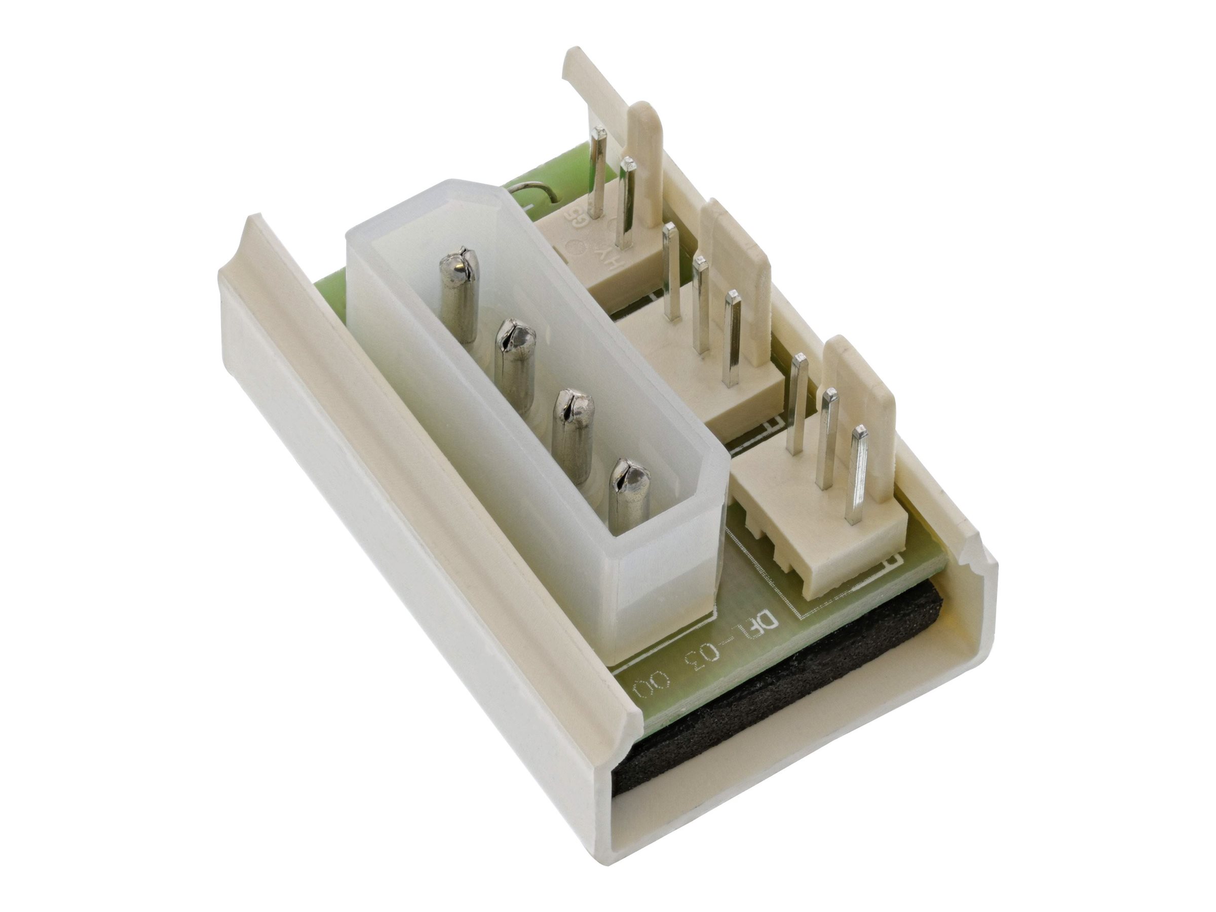 InLine Lüfter Power Adapterplatine - 1x 13,34cm (5,25") zu 2x Lüfter