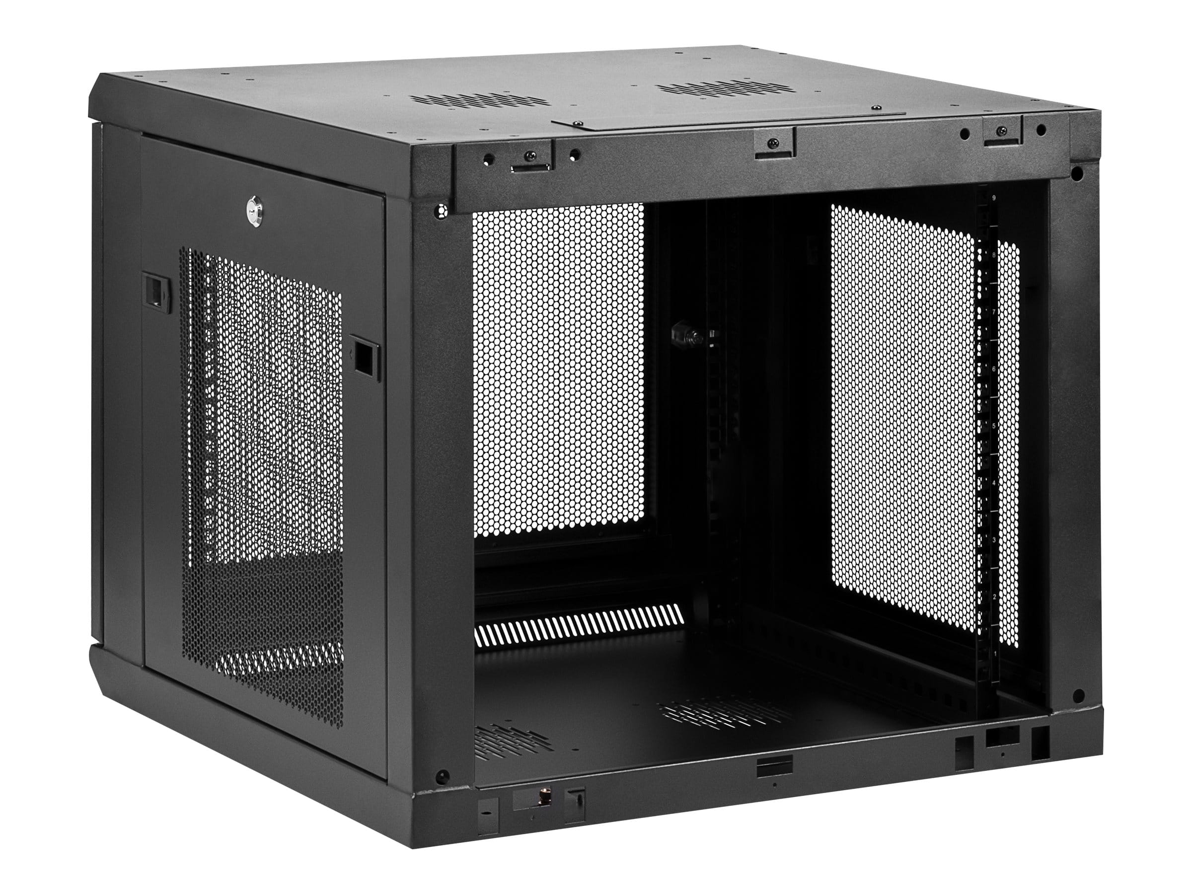 StarTech.com "9U Wall Mount Server Rack Cabinet - 4-Post Adjustable Depth (2"" to 19"") StarTech.com "9U Wall Mount Server Rack Cabinet - 4-Post Adjustable Depth (2"" to 19"")