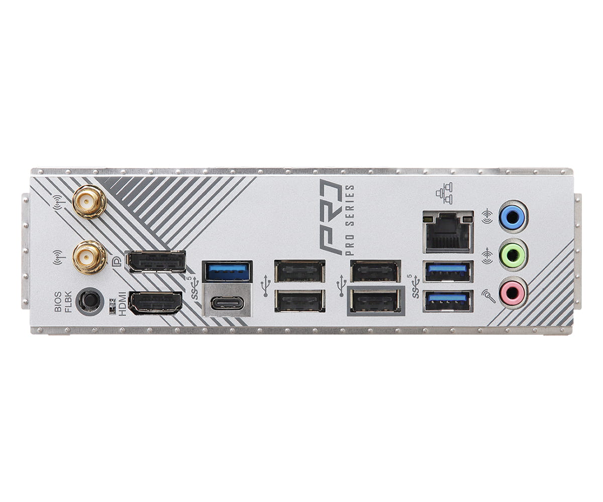 ASRock A620M PRO RS WIFI - Motherboard - micro ATX - Socket AM5 - AMD A620 Chipsatz - USB 3.2 Gen 1, USB-C 3.2 Gen 1 - Gigabit LAN, Wi-Fi 6 - Onboard-Grafik (CPU erforderlich)