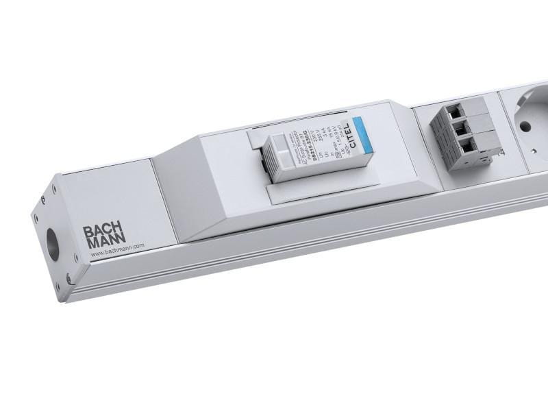 Bachmann Steckdosenleiste (in Rack montierbar/extern) - Wechselstrom 230 V - Ausgangsanschlüsse: 5 (power CEE 7/7)