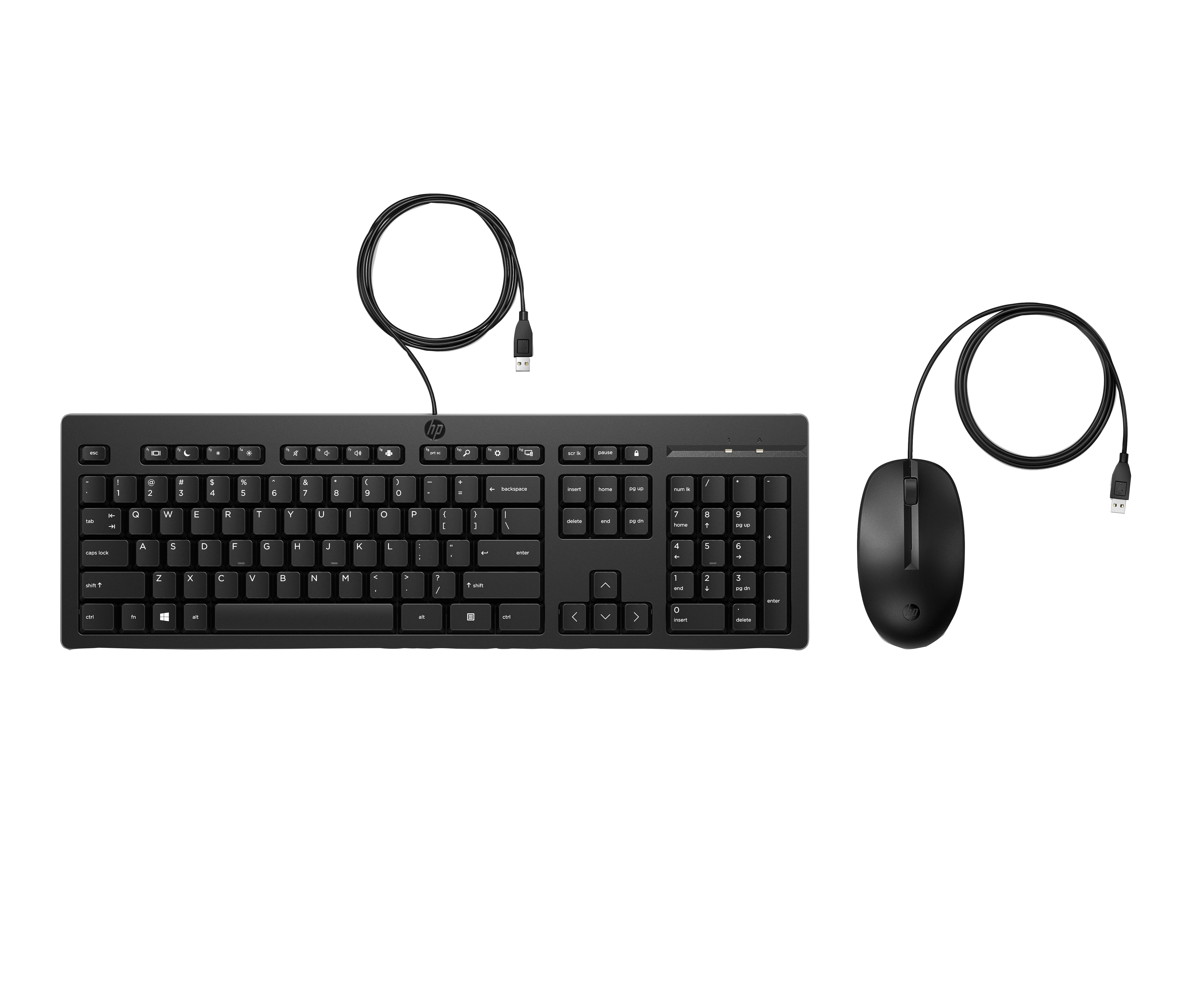 HP 225 - Tastatur-und-Maus-Set - beidhändig