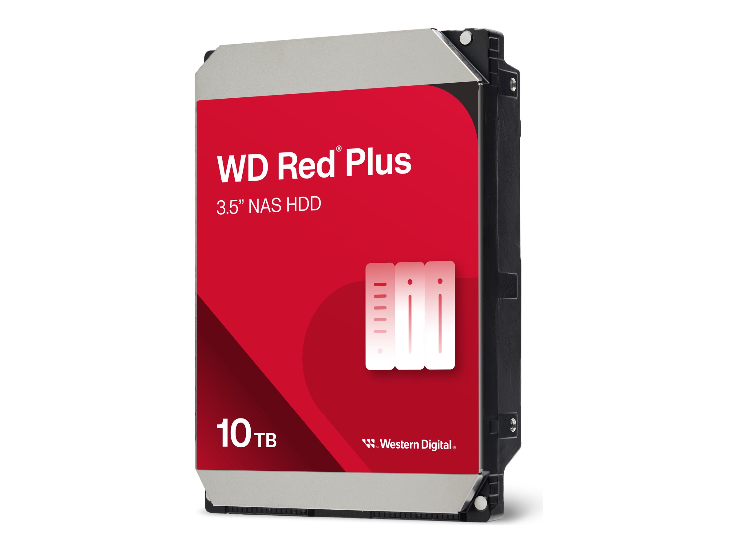 WD Red Plus WD101EFBX - Festplatte - 10 TB - intern - 3.5" (8.9 cm)