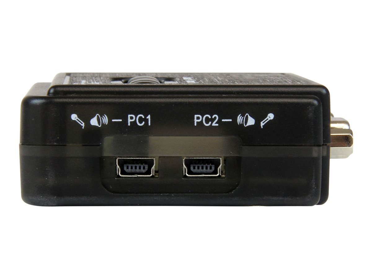 StarTech.com 2 Port USB KVM Switch Kit mit Audio