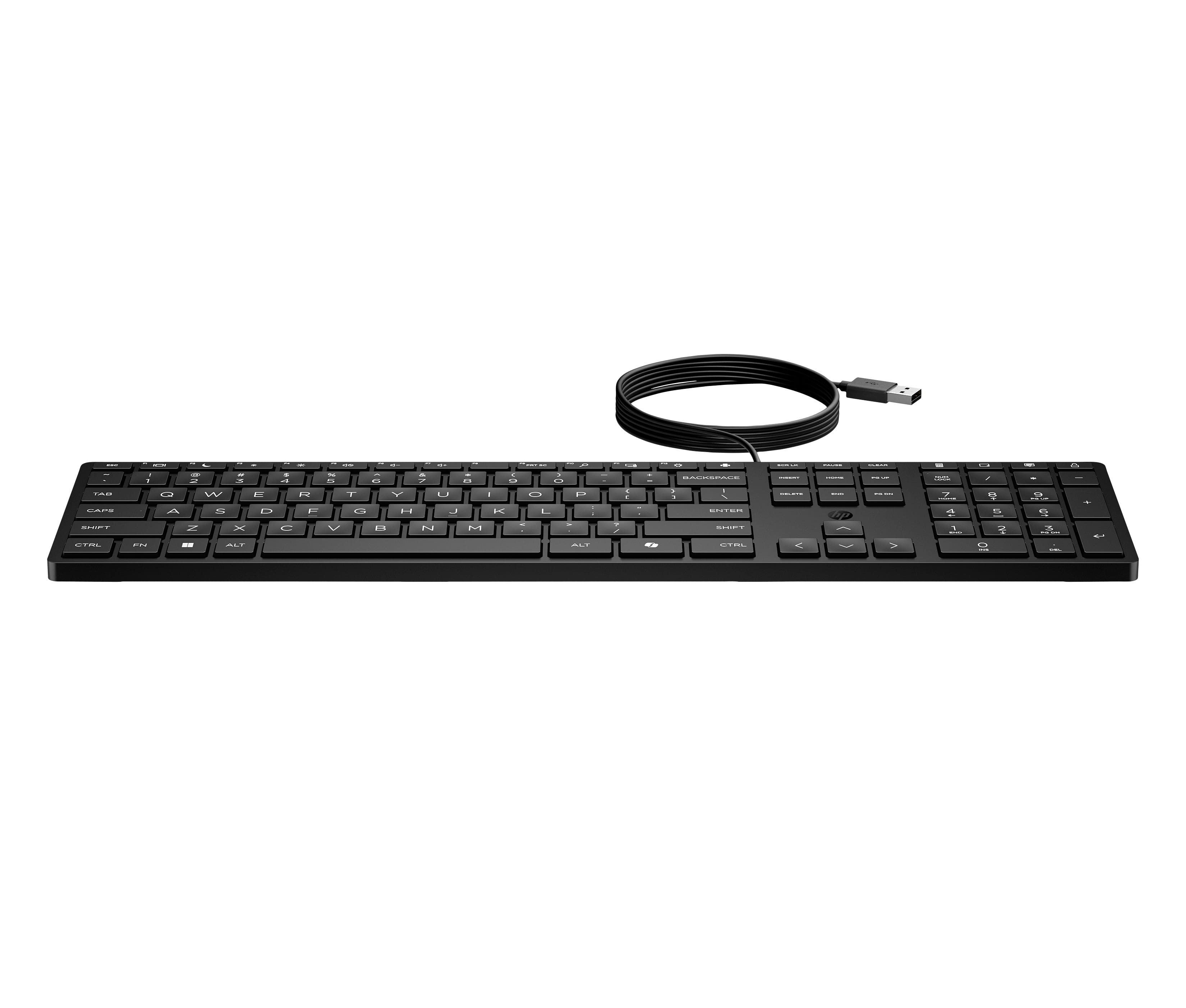HP Desktop 320K - Tastatur - USB - Pan Nordisch