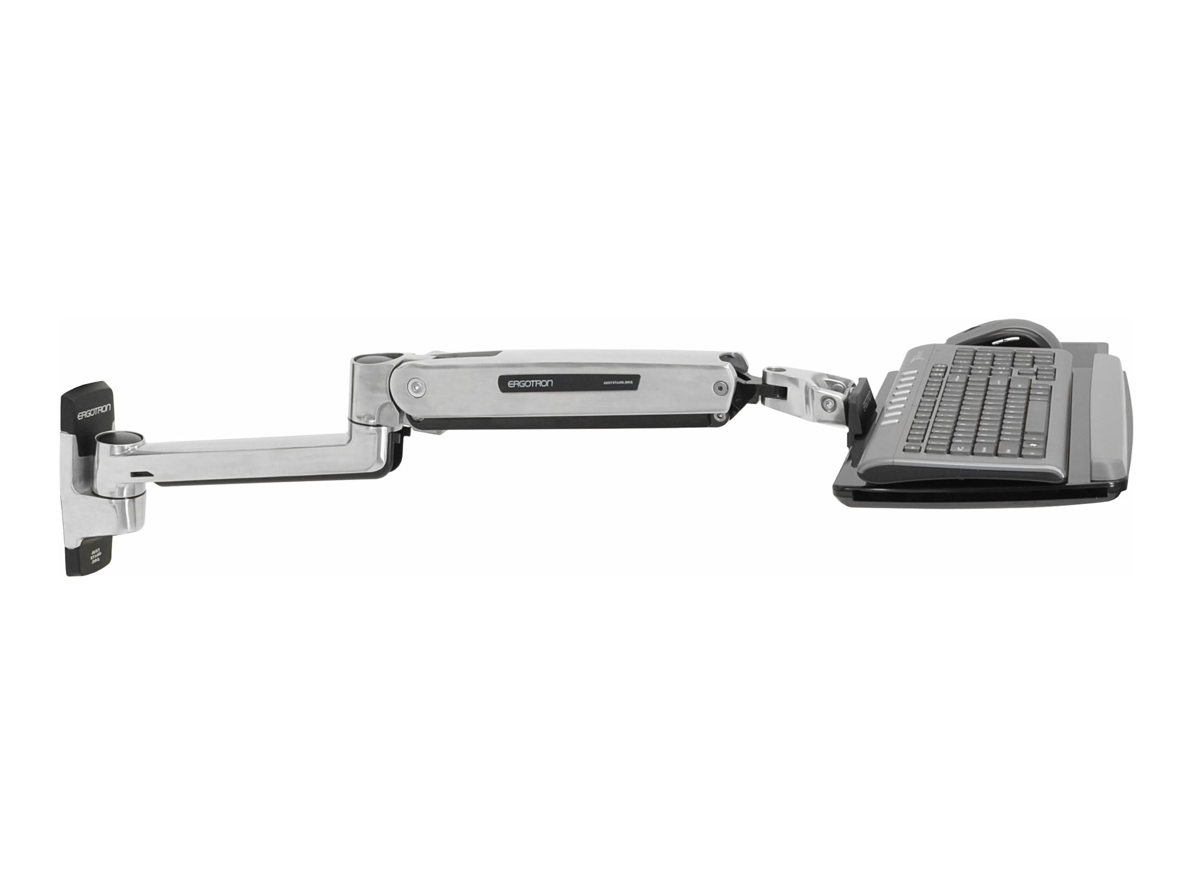 Ergotron LX - Befestigungskit (Steh-Sitz-Arm, Verlängerung, Basis, Tastatur-Tablett, Mausablage zum Herausziehen, Handgelenkkissen, Maushalterung) Ergotron LX - Befestigungskit (Steh-Sitz-Arm, Verlängerung, Basis, Tastatur-Tablett, Mausablage zum Herausziehen, Handgelenkkissen, Maushalterung)