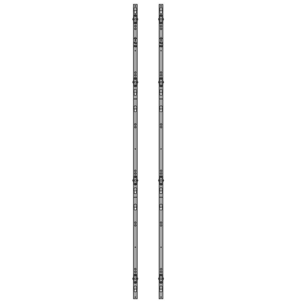 Samsung Frame Kit VG-LFR13SWL - Befestigungskit (Halterung mit 2 Gelenken, 2 seitliche Montagehalterungen)