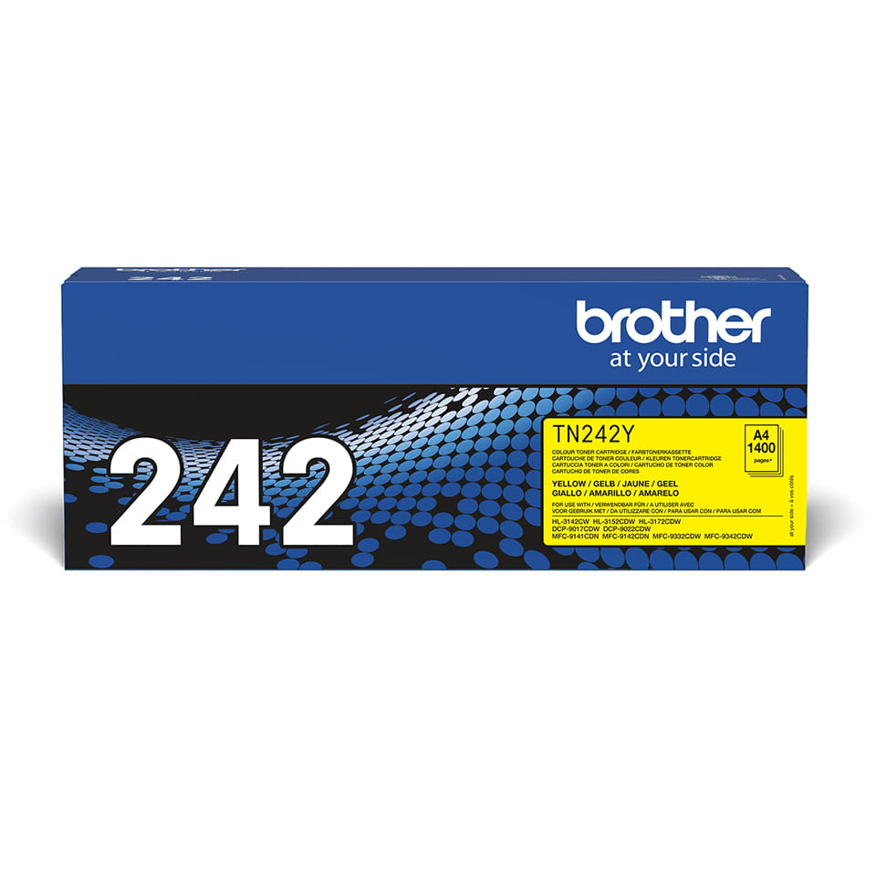 Brother TN242Y - Gelb - original - Tonerpatrone