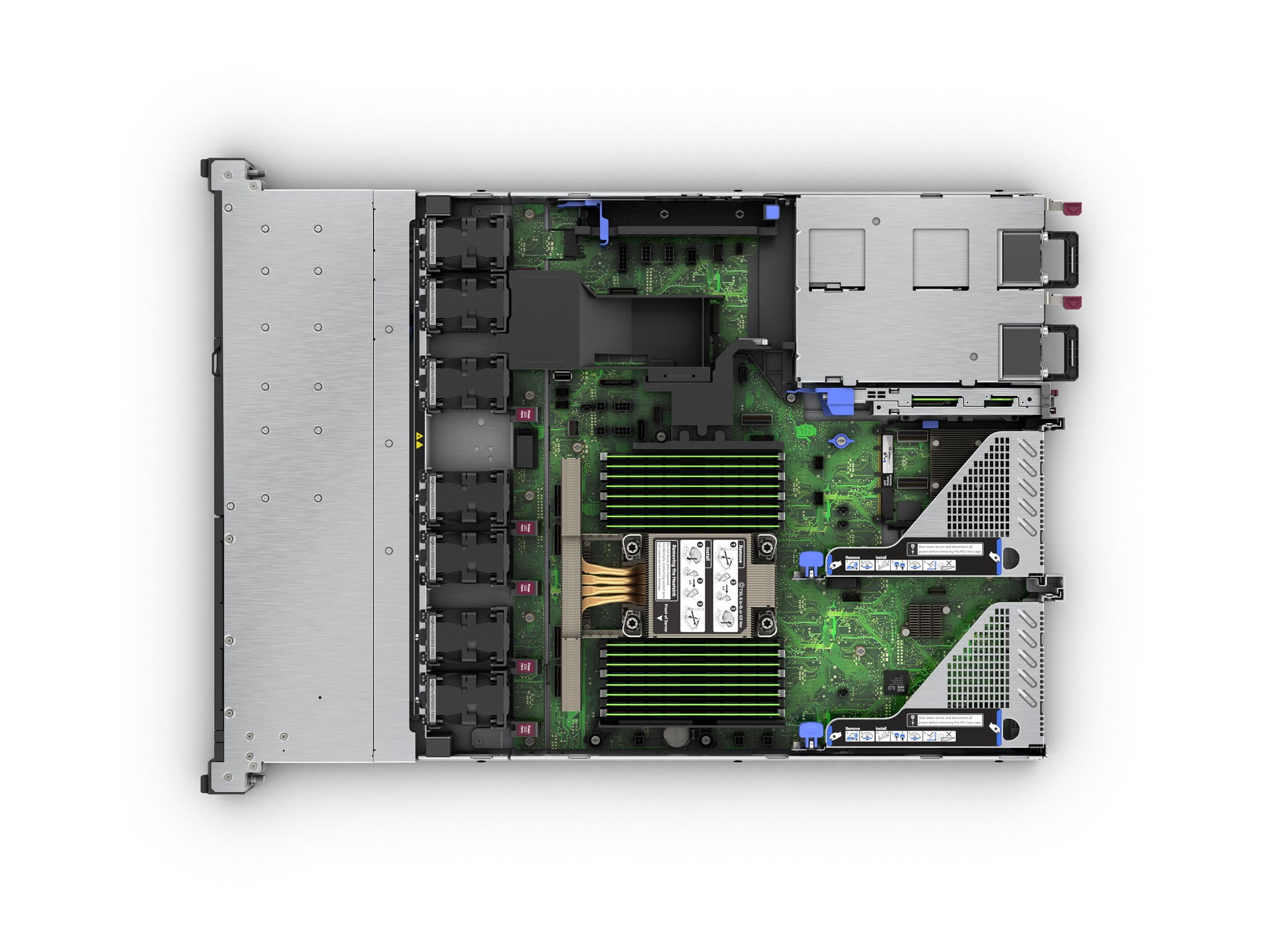 HPE ProLiant DL320 Gen11 - 1U - zweiweg - 1 x Xeon Silver 4510 / 2.4 GHz - RAM 64 GB - SATA/SAS/NVMe - Hot-Swap 6.4 cm (2.5")