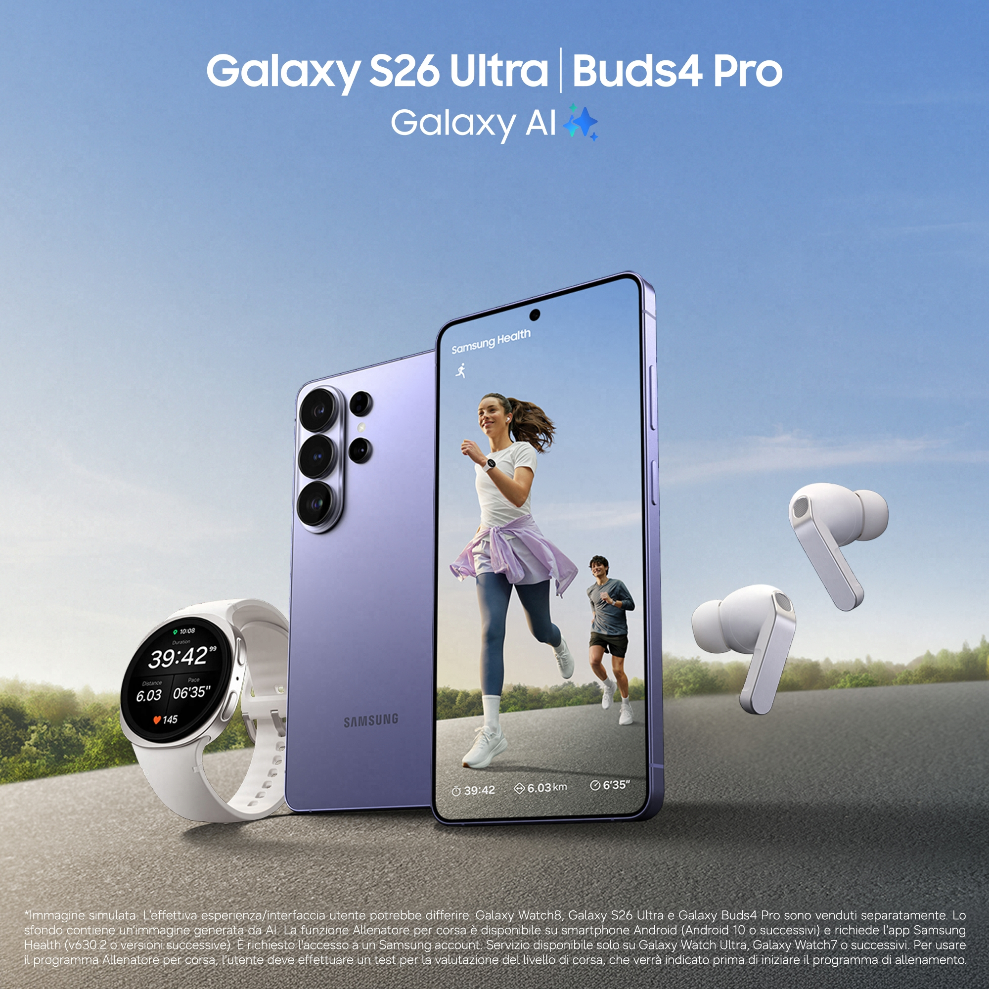 Samsung Galaxy S26 Ultra - 5G Smartphone - Dual-SIM - RAM 12 GB / Interner Speicher 256 GB - OLED display - 6.9" - 3120 x 1440 Pixel (120 Hz)