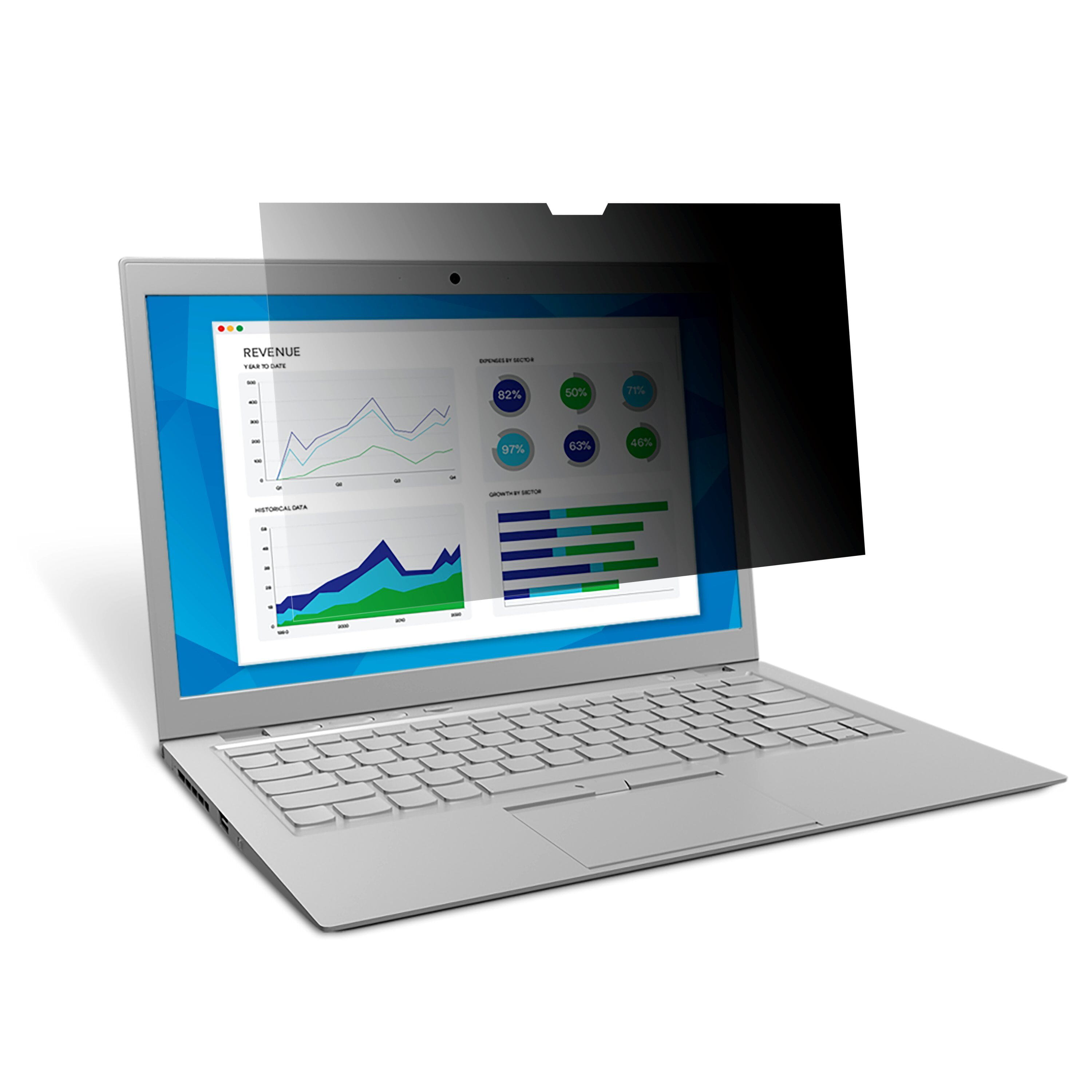 3M Blickschutzfilter für 14" Breitbild-Laptop, 35,6 cm (14"), 16:9, Laptop, Rahmenloser Blickschutzfilter, Anti-Glanz