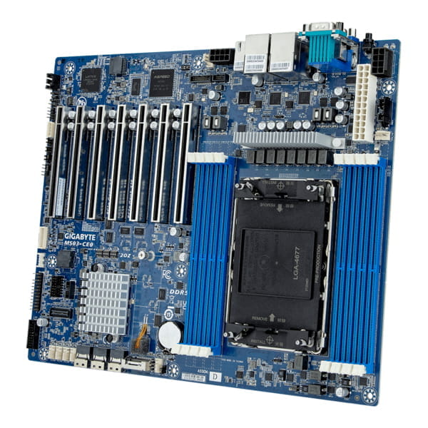 Gigabyte MS03-CE0, Intel, LGA 4677 (Socket E), Intel® Xeon®, DDR5-SDRAM, 256 GB, DIMM