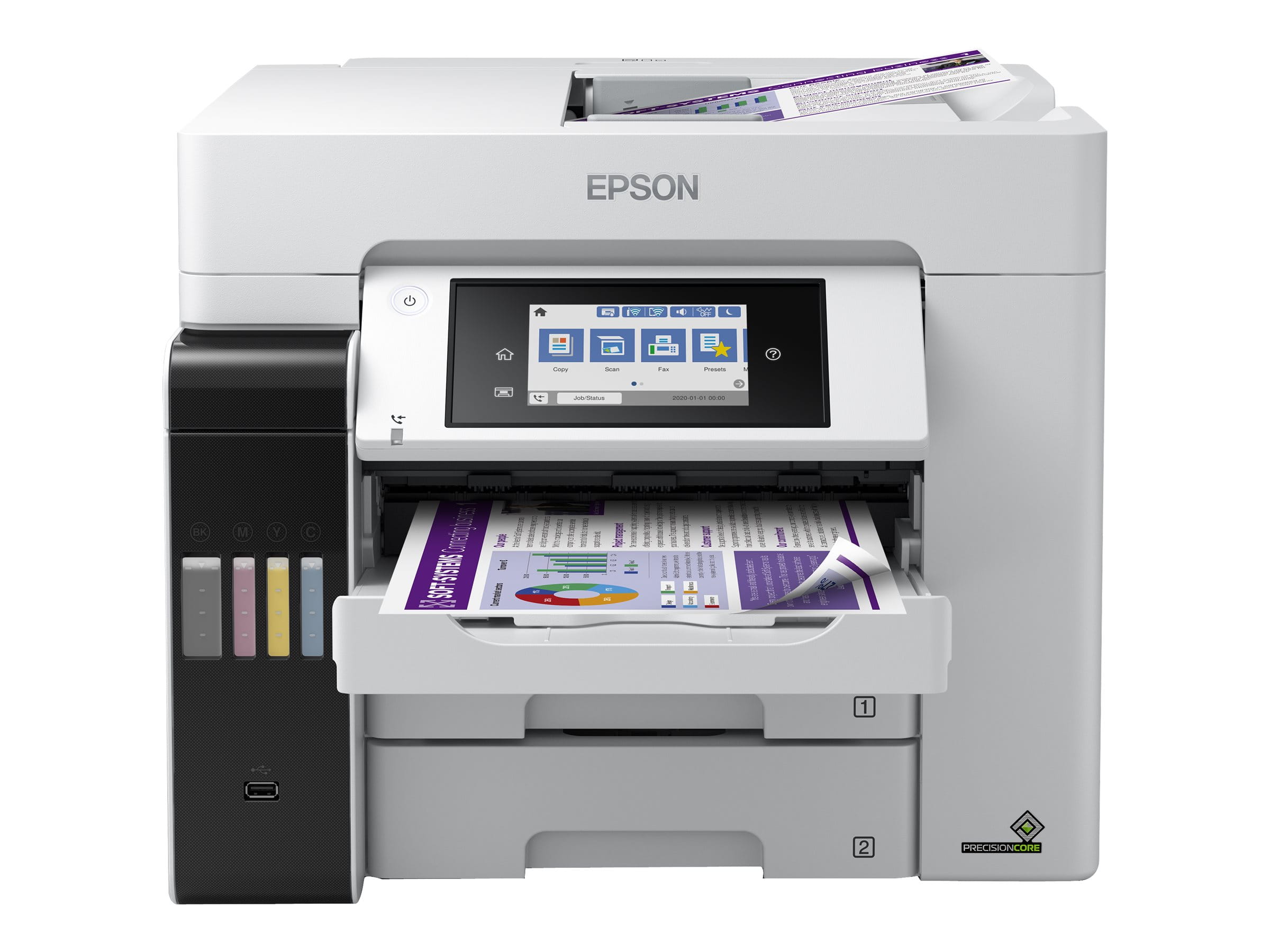 Epson EcoTank ET-5880 - Multifunktionsdrucker - Farbe - Tintenstrahl - A4 (210 x 297 mm)