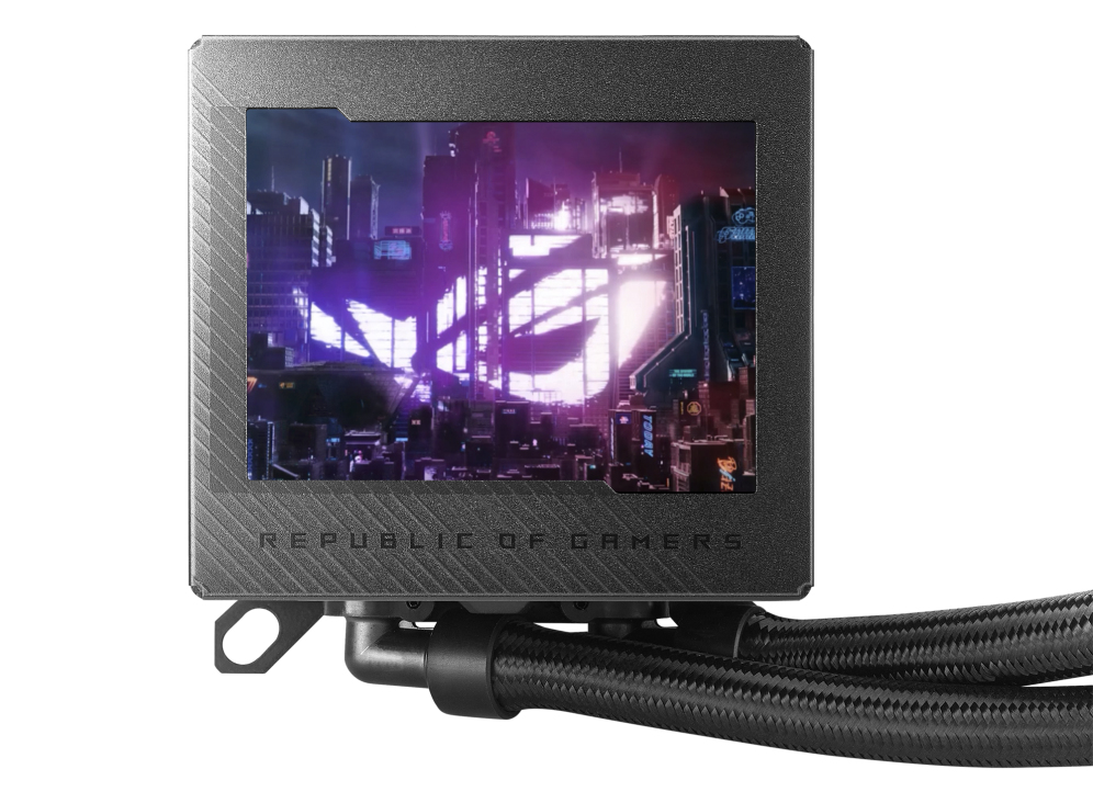 ASUS ROG RYUJIN III 240 - Prozessor-Flüssigkeitskühlsystem - mit LCD-Display - (für: LGA115x Socket, LGA1200, LGA1700, AM4, AM5)