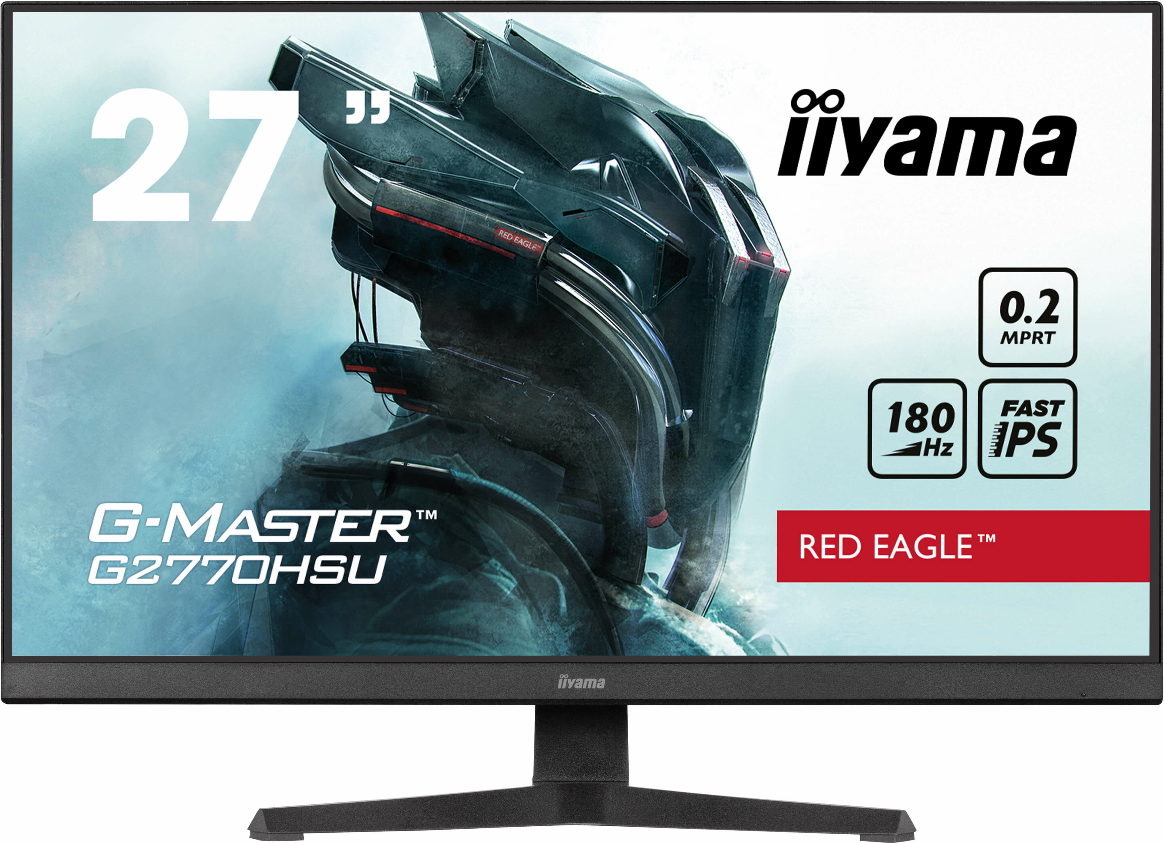 Iiyama G-MASTER Red Eagle G2770HSU-B6 - LED-Monitor - Gaming - 68.6 cm (27")