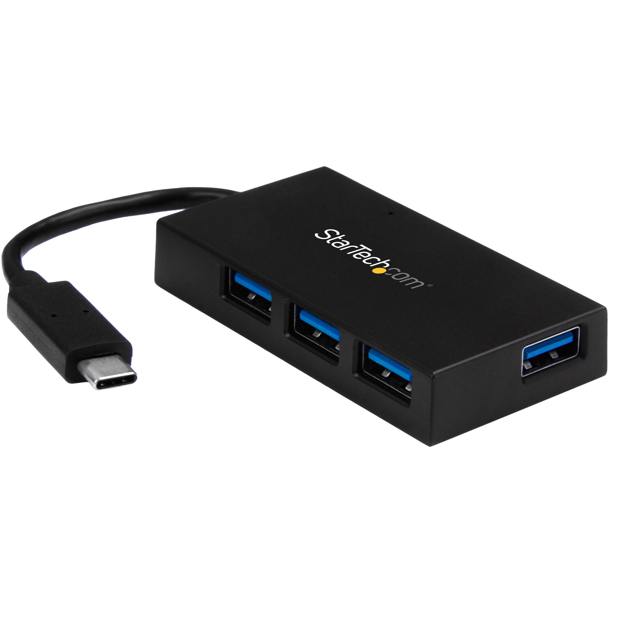 StarTech.com 4 Port USB C Hub - USB Typ-C Hub mit 4x USB-A Ports (USB 3.0/3.1 Gen 1 SuperSpeed 5Gbit/s)