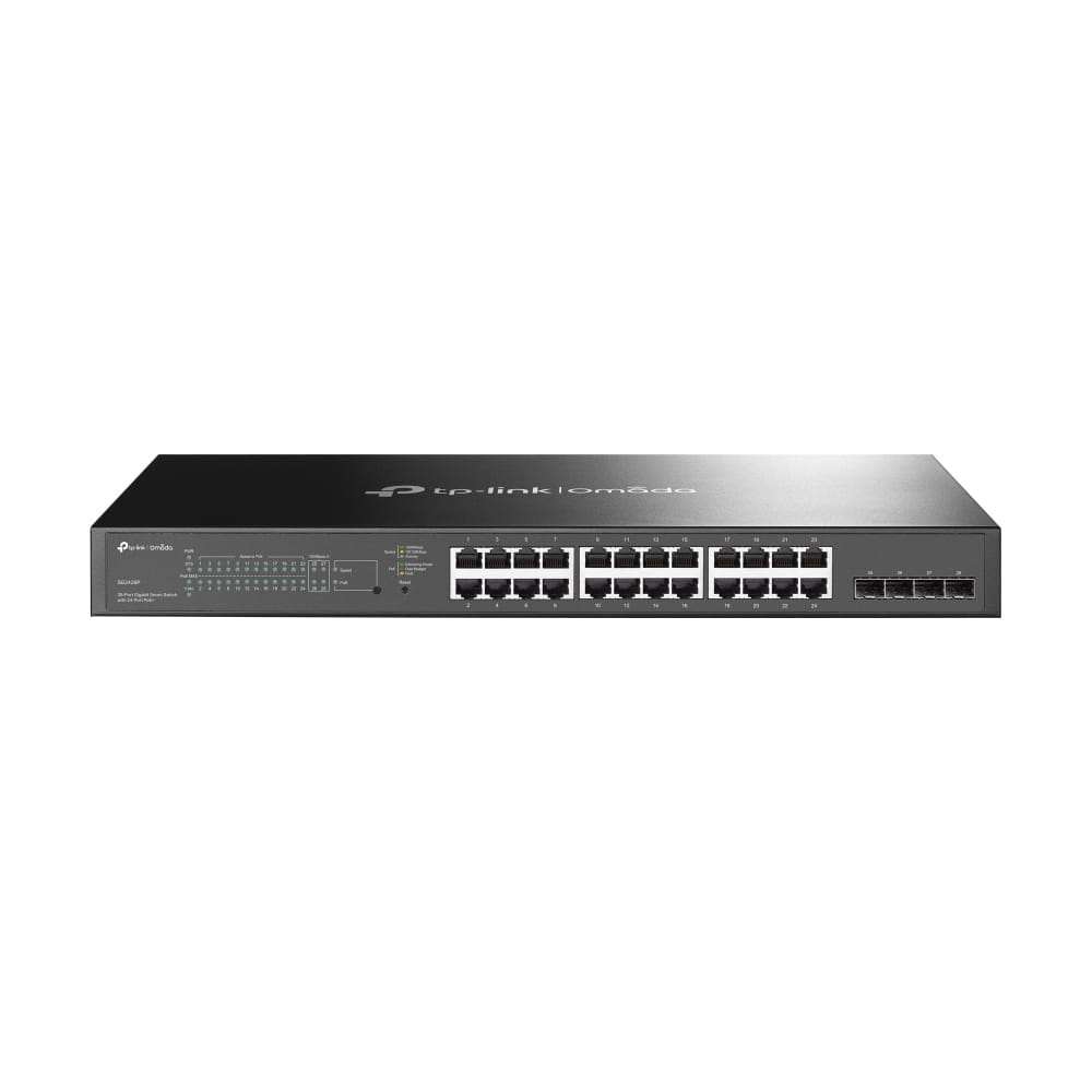 TP-LINK Omada TL-SG2428P - Switch - Smart - 24 x 10/100/1000 (PoE+)
