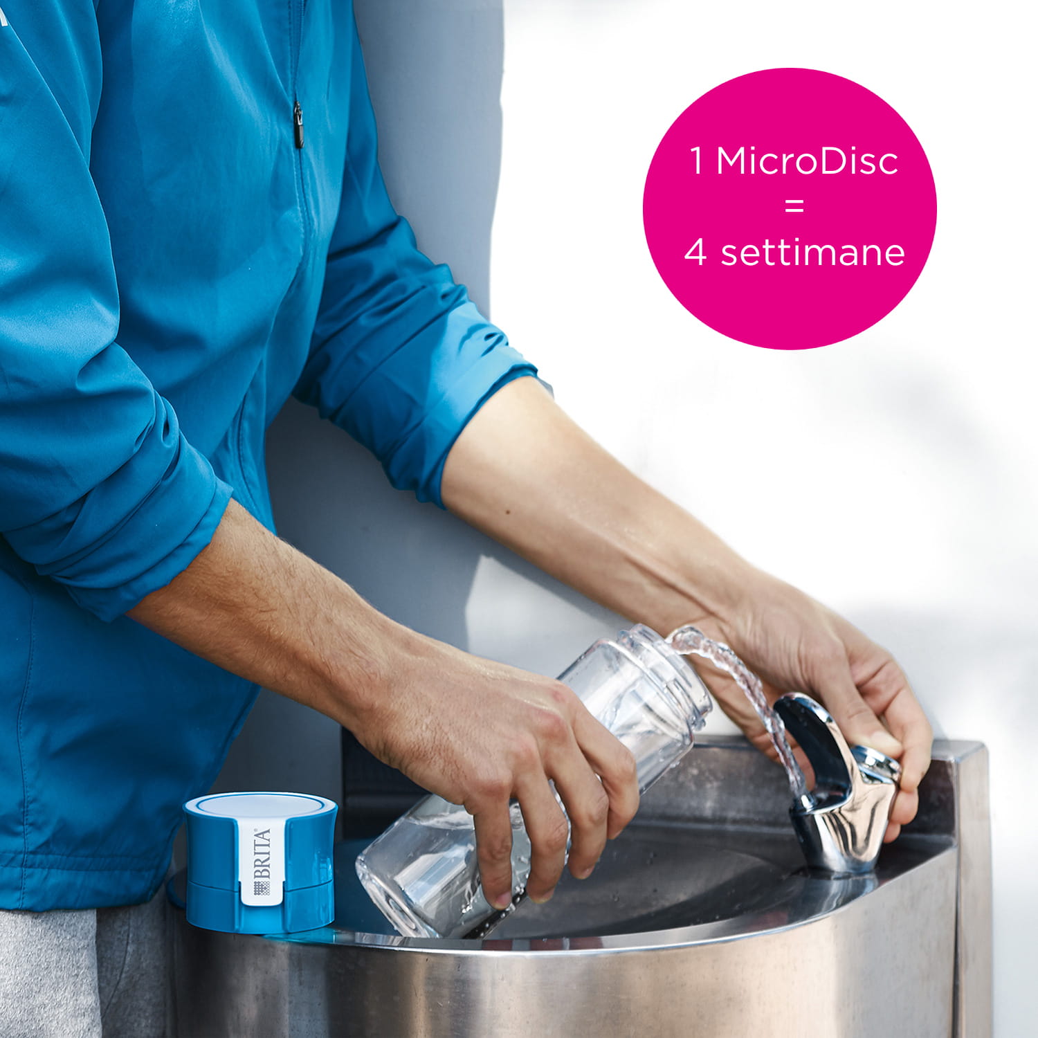 BRITA Fill&Go Vital - Wasserfilterflasche - Grösse