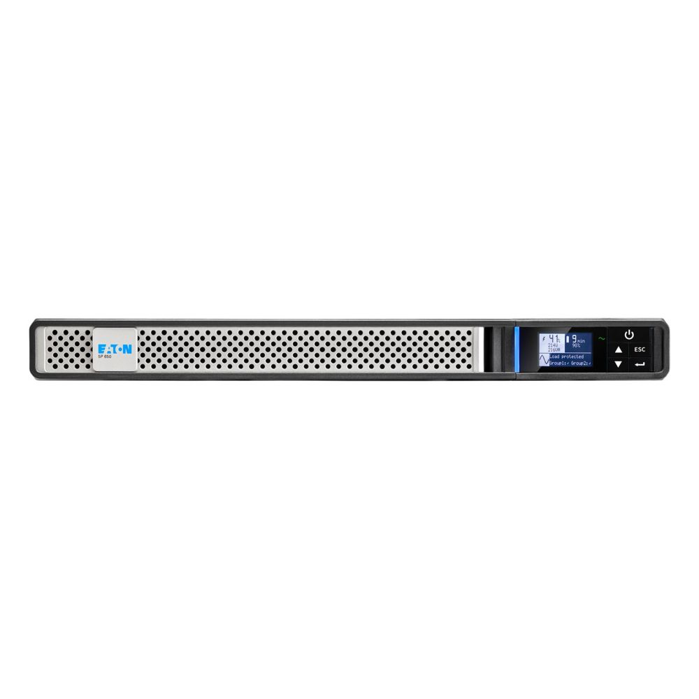 Eaton 5P 650iR - Gen 2 - USV (Rack - einbaufähig) - Wechselstrom 200/208/220/230/240 V - 520 Watt - 650 VA - 1-phasig - 9 Ah - RS-232, USB - Ausgangsanschlüsse: 4 - 1U - 48.3 cm (19") - Line-Interactive-USV