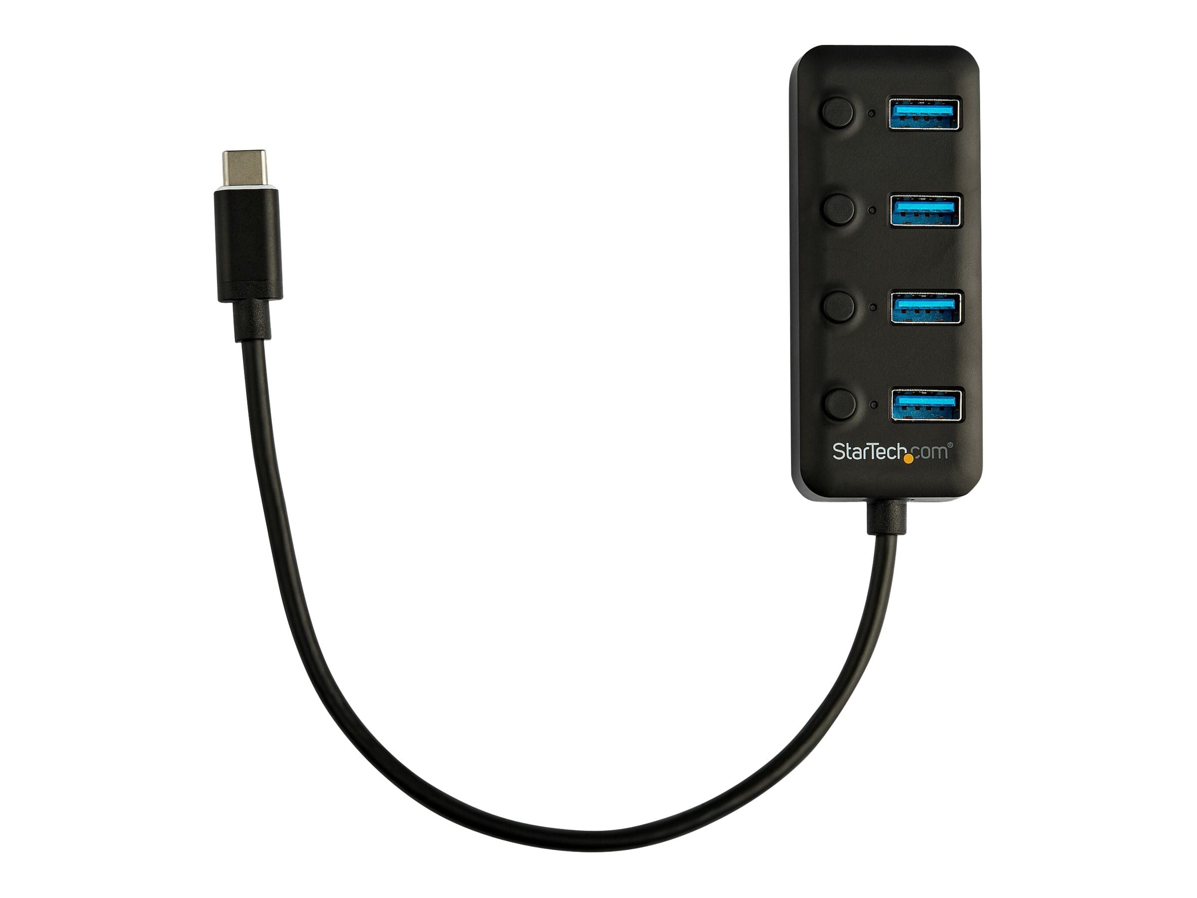 StarTech.com Startech 4 Port USB-C Hub - 4x USB-A mit individuellen An/Aus-Schaltern