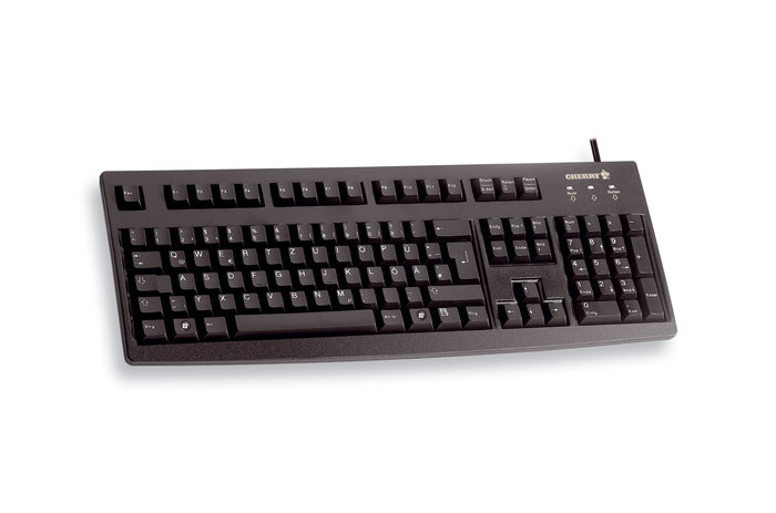 Cherry G83-6104 - Tastatur - USB - USA - Schwarz