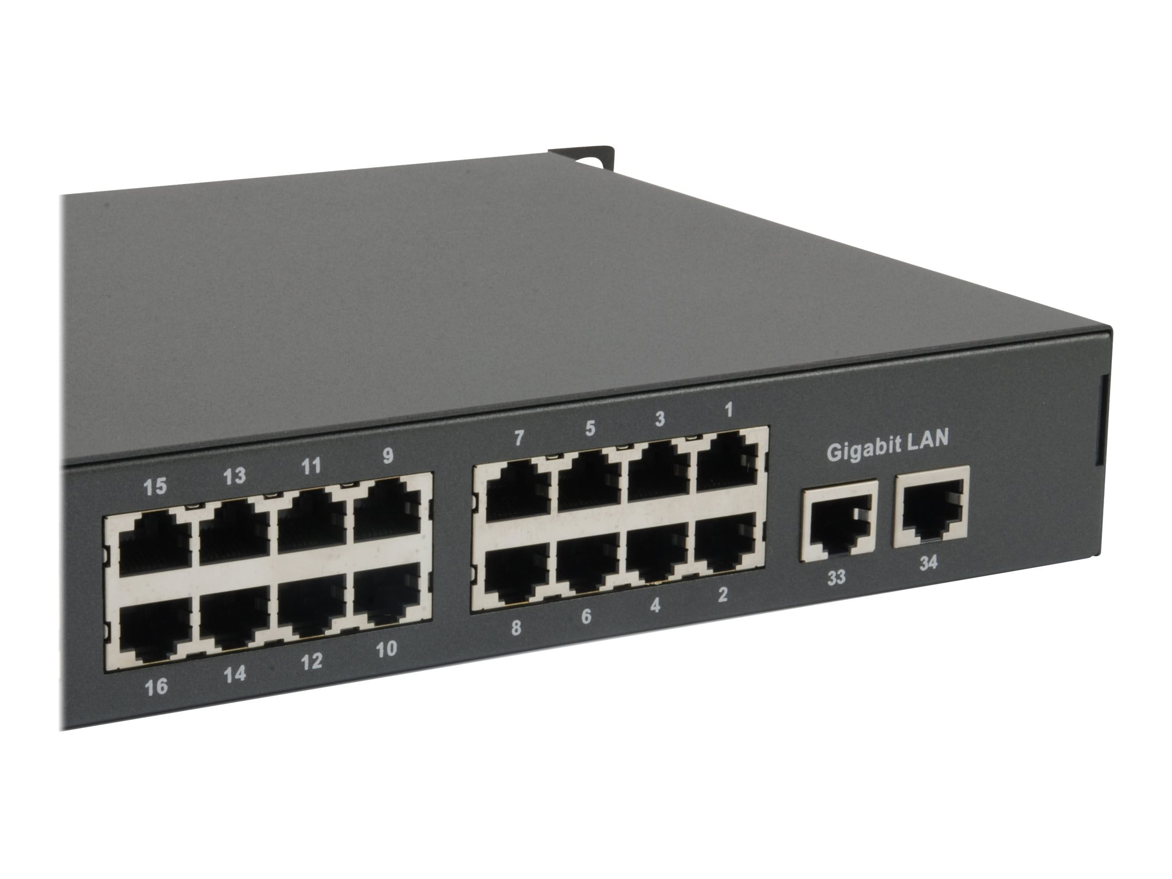 LevelOne FGP-3400W630 - Switch - 32 x 10/100 (PoE+)