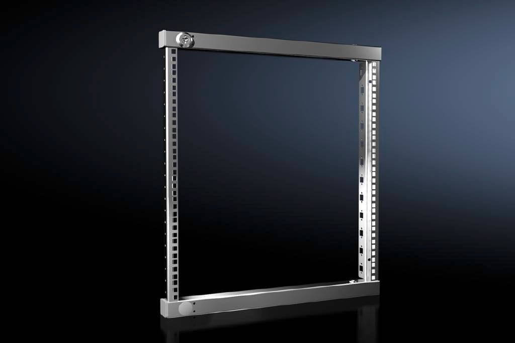 Rittal VX - Rack-Schwingrahmen - galvanisiert - 12U - 48.3 cm (19")