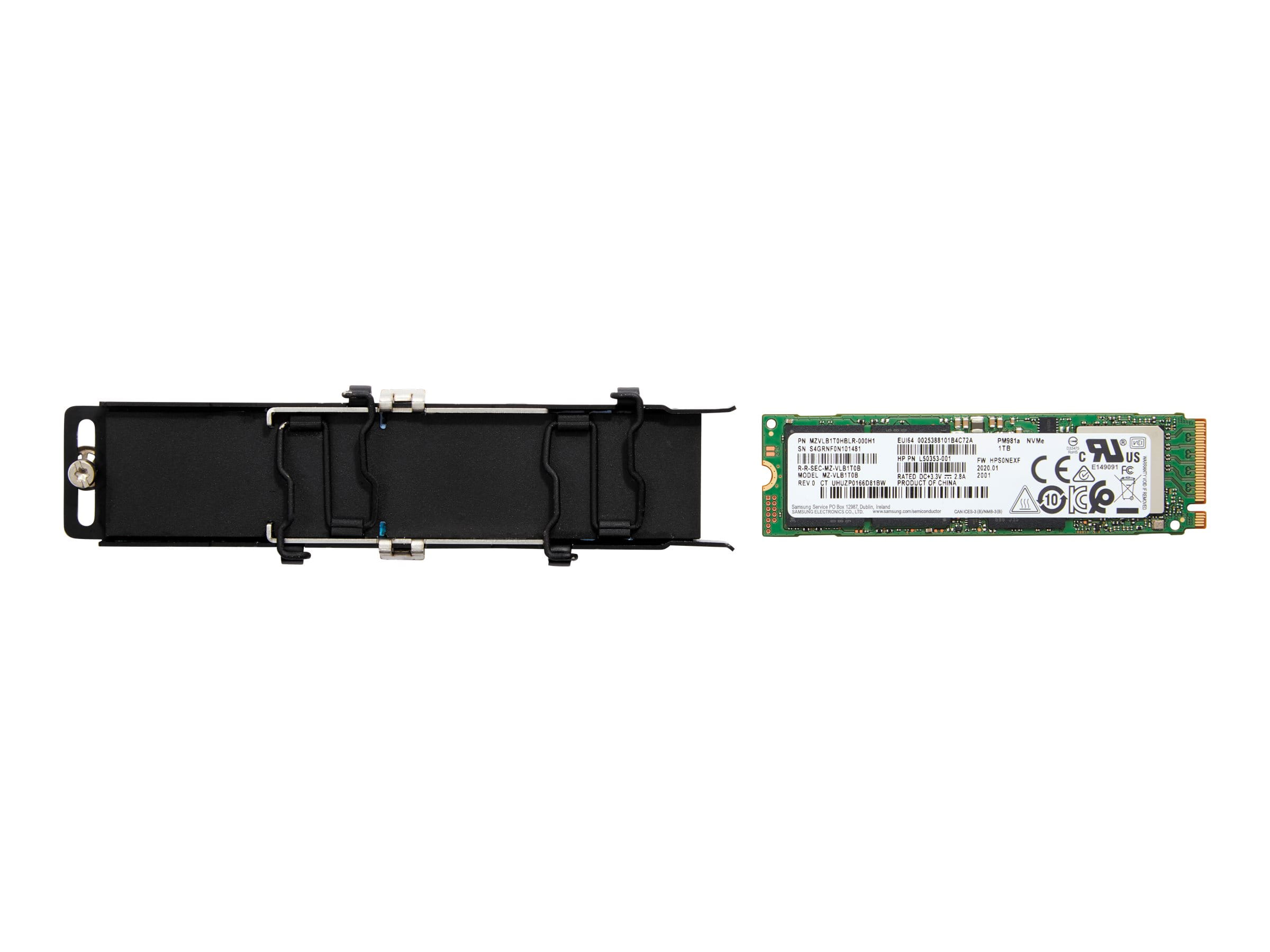 HPE HP Z Turbo Drive - SSD - 1 TB - intern - PCIe 4.0 x4 - für Workstation Z2 G8, Z2 G9 (SFF, Tower)