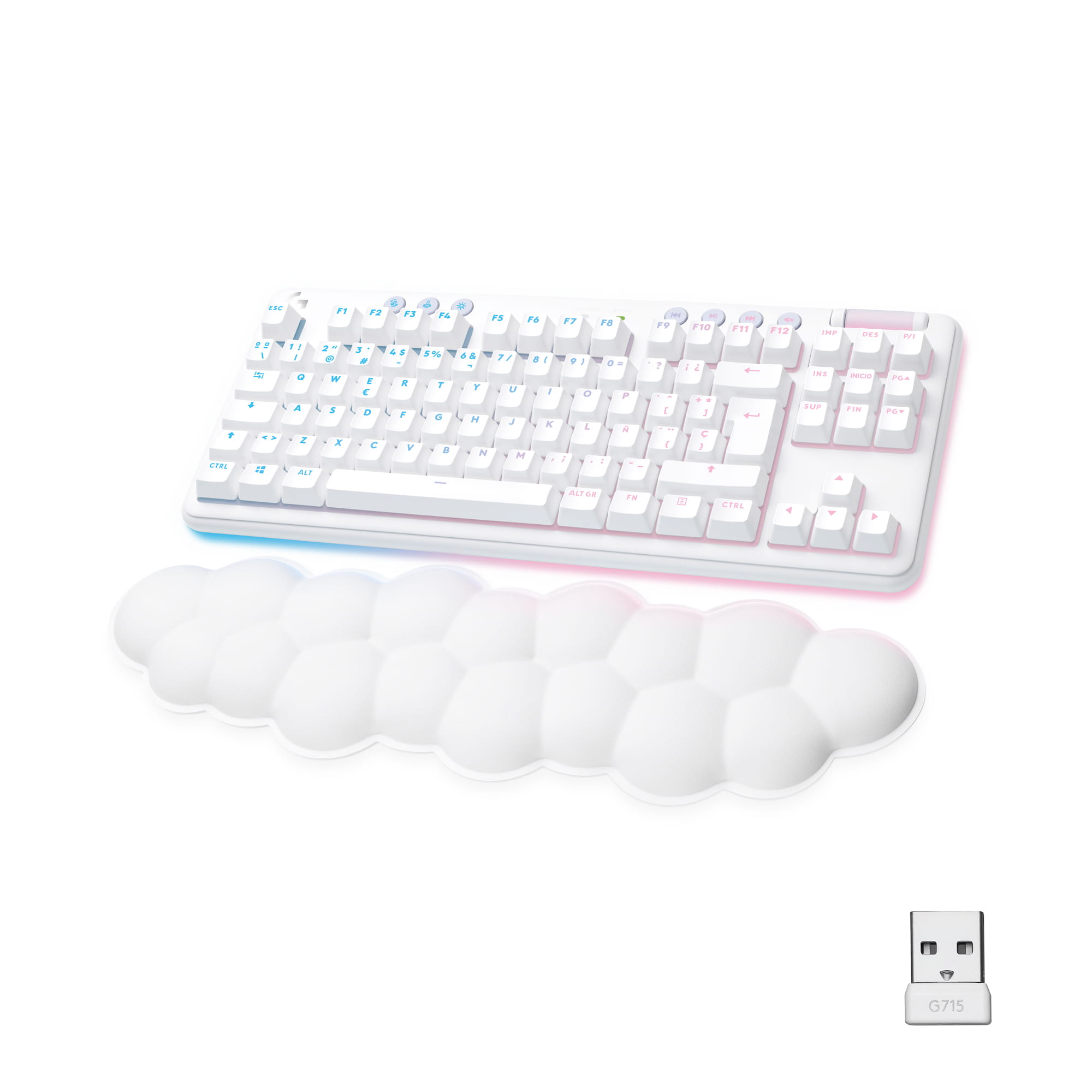 Logitech G G715 - Tastatur - tenkeyless - hintergrundbeleuchtet