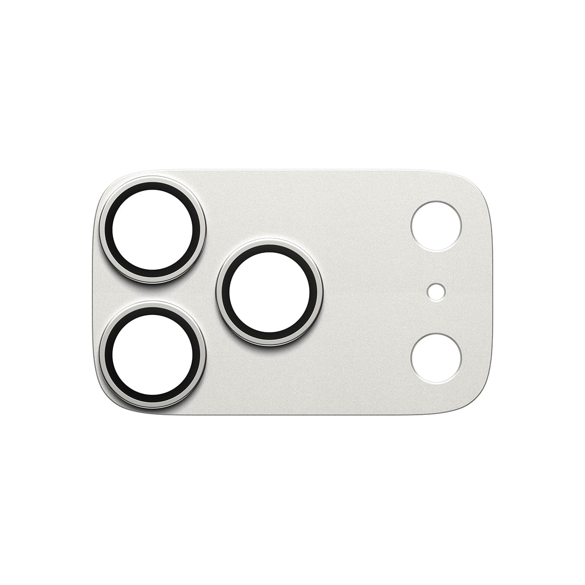 PanzerGlass ® Fender Kameraschutz Silber iPhone 17 Pro, Apple, Apple - iPhone 17 Pro, Trockene Anwendung, Kratzresistent, Schockresistent, Silber, 1 Stück(e)