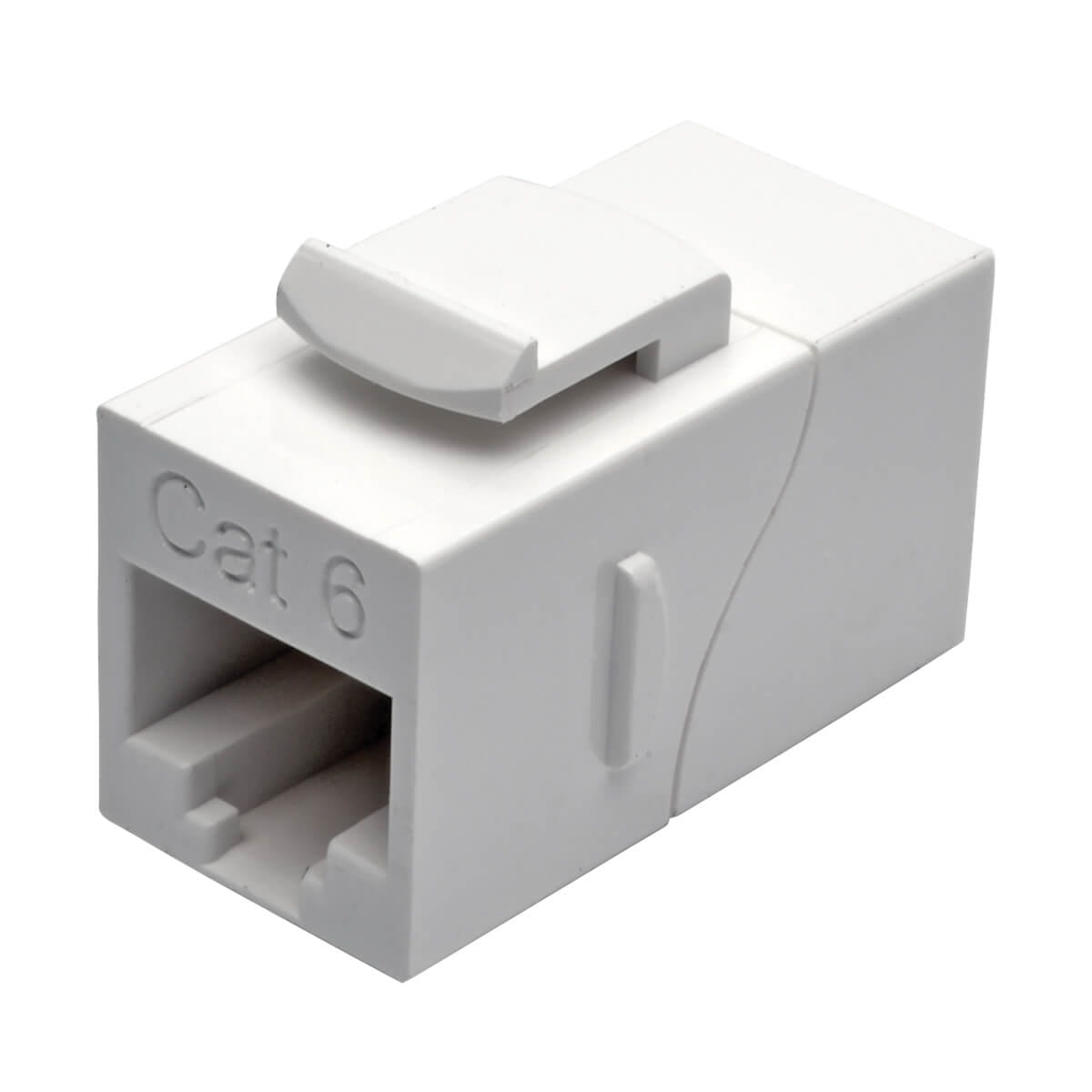 Tripp Eaton Tripp Lite Series Straight-Through Modular In-Line Snap-In Coupler - Netzwerkkoppler - TAA-konform - RJ-45 (W)