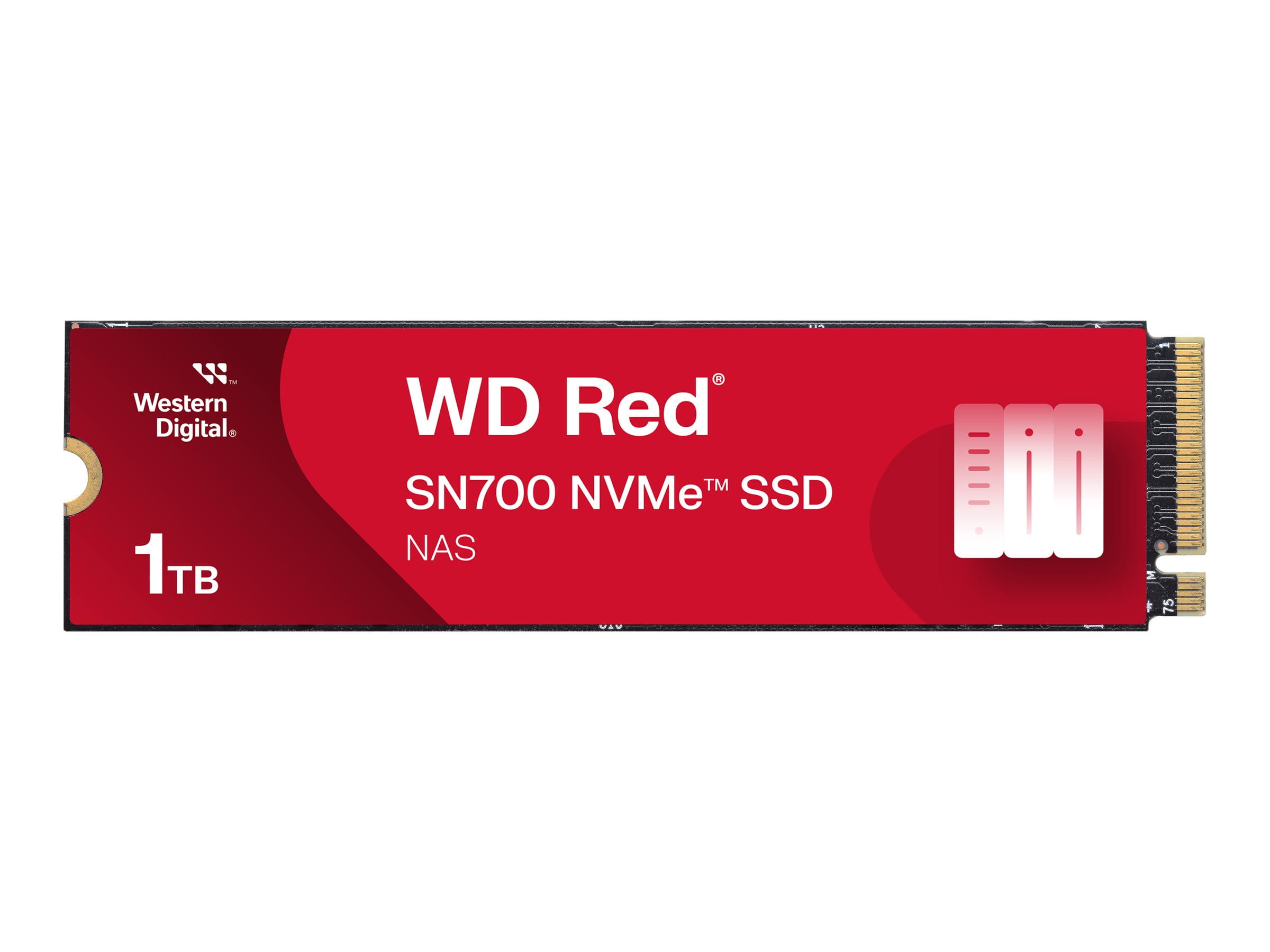 WD Red SN700 WDS100T1R0C - SSD - 1 TB - intern - M.2 2280 - PCIe 3.0 x4 (NVMe)
