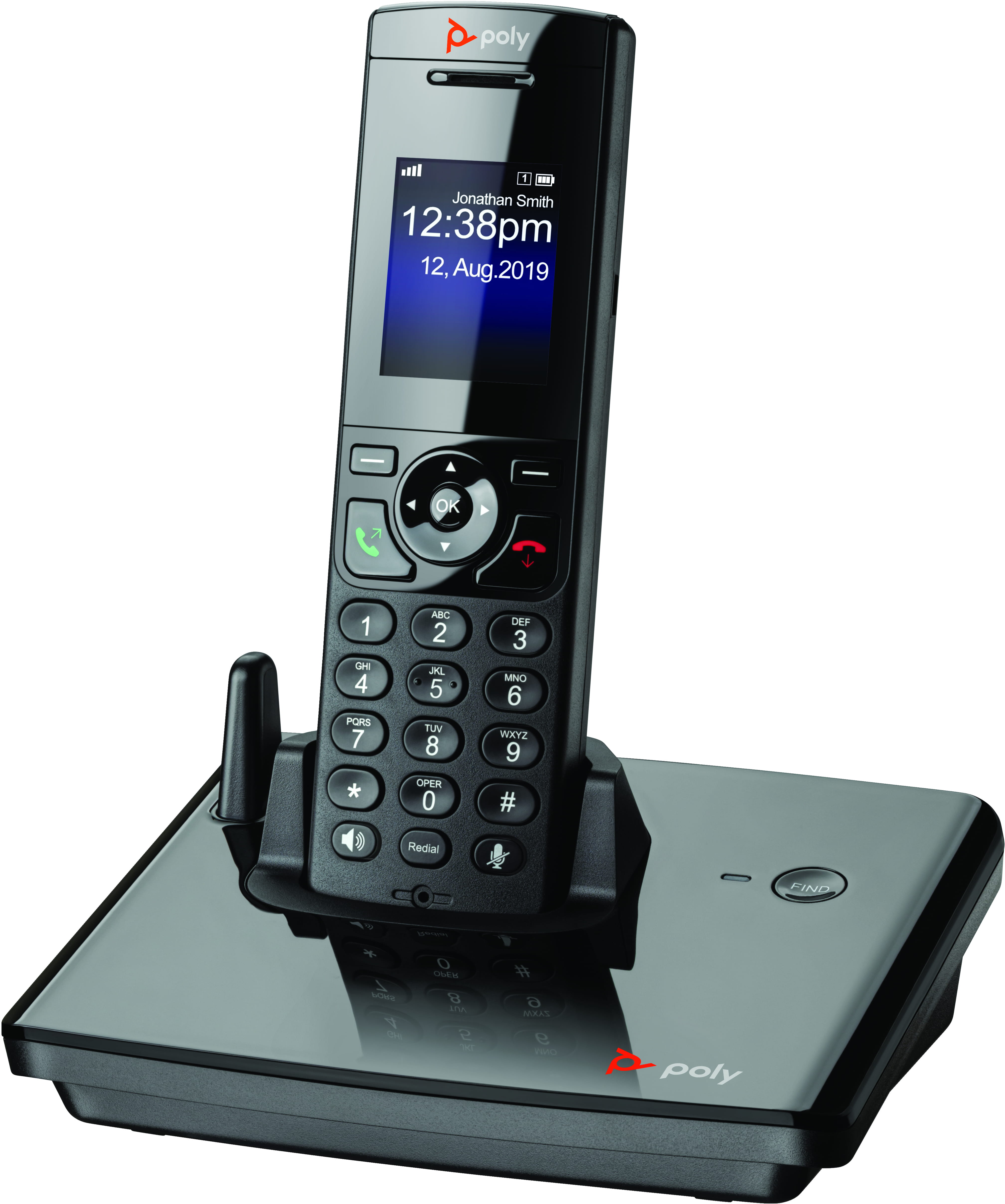 Poly HP Poly - Gürtel-Clip für schnurloses VoIP-Telefon (Packung mit 5)