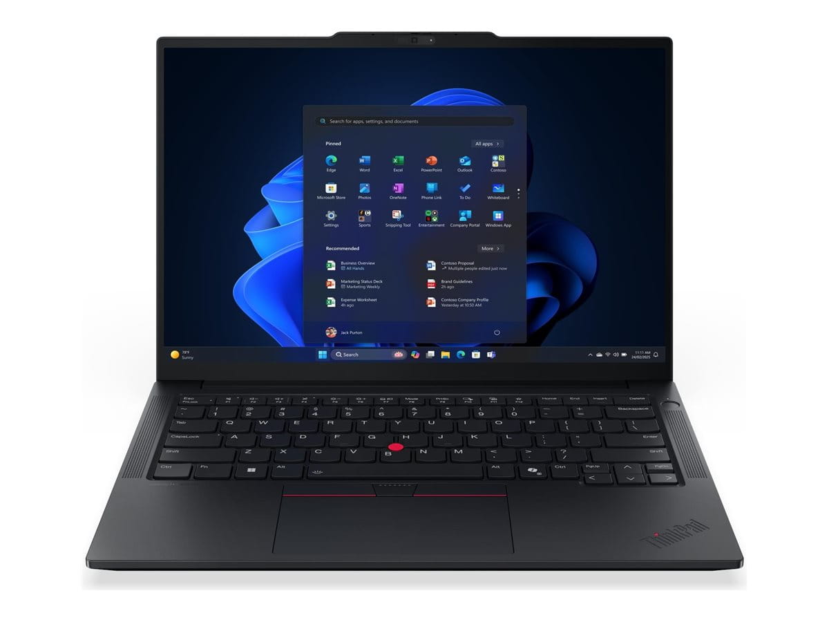 Lenovo ThinkPad E14 Gen 7 21T0 - AMD Ryzen 5 220 / 3.2 GHz - Win 11 Pro - Radeon 740M - 16 GB RAM - 512 GB SSD TCG Opal Encryption 2, NVMe - 35.6 cm (14")