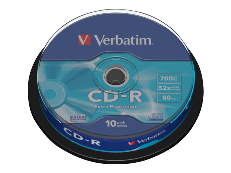 Verbatim 10 x CD-R - 700 MB (80 Min) 52x