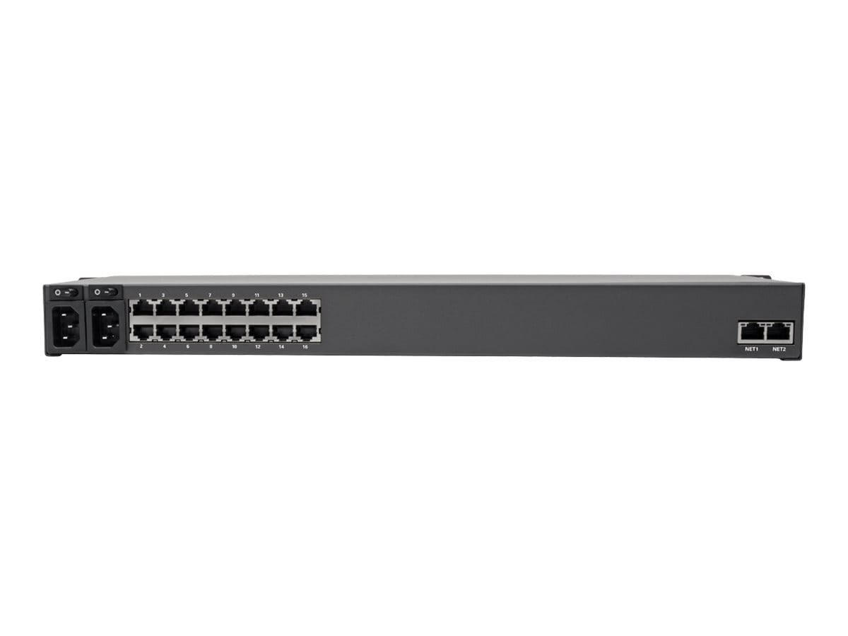 Tripp Eaton Tripp Lite Series 16-Port Serial Console Server, USB Ports (2)