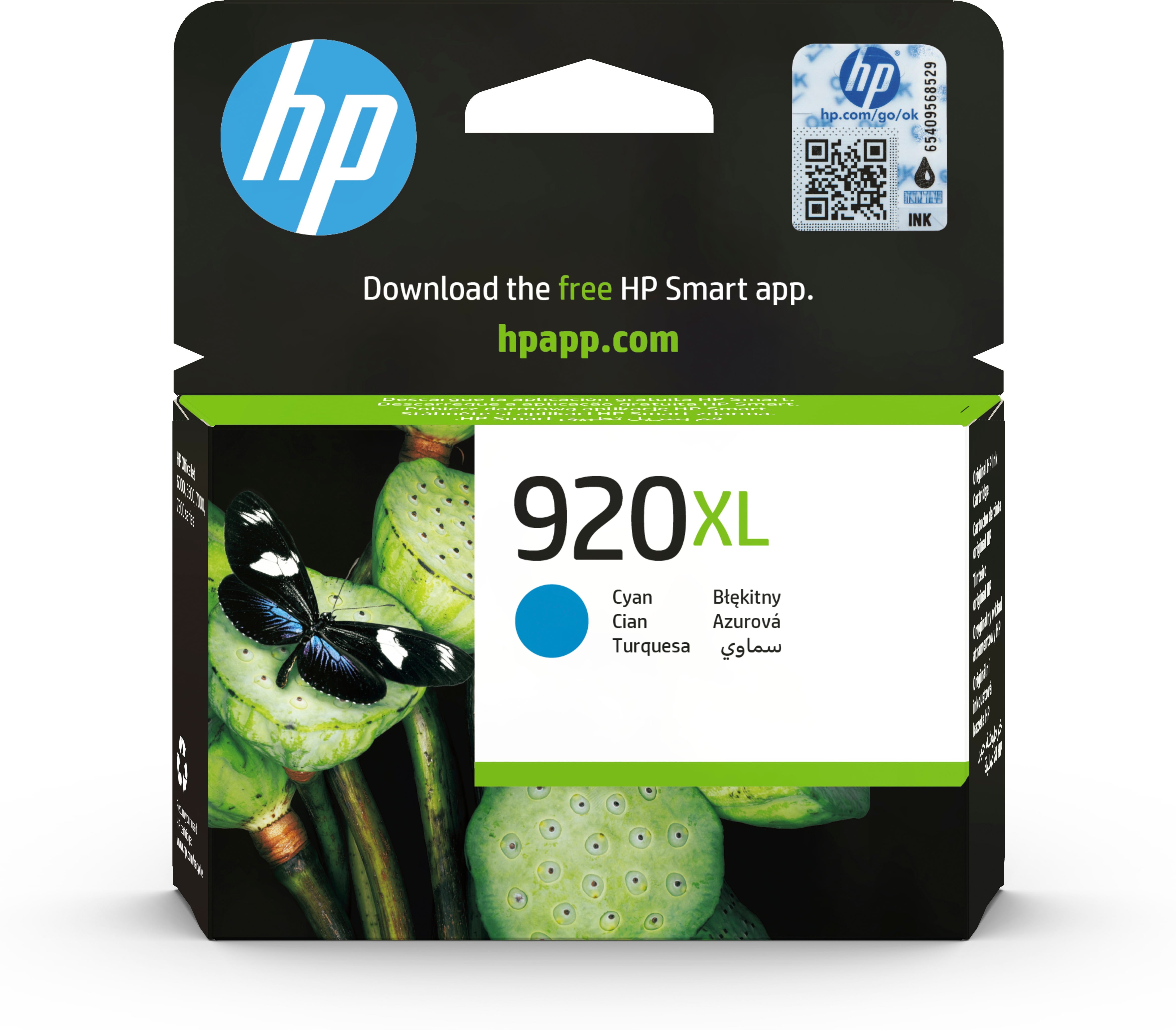HP 920XL - Hohe Ergiebigkeit - Cyan - original