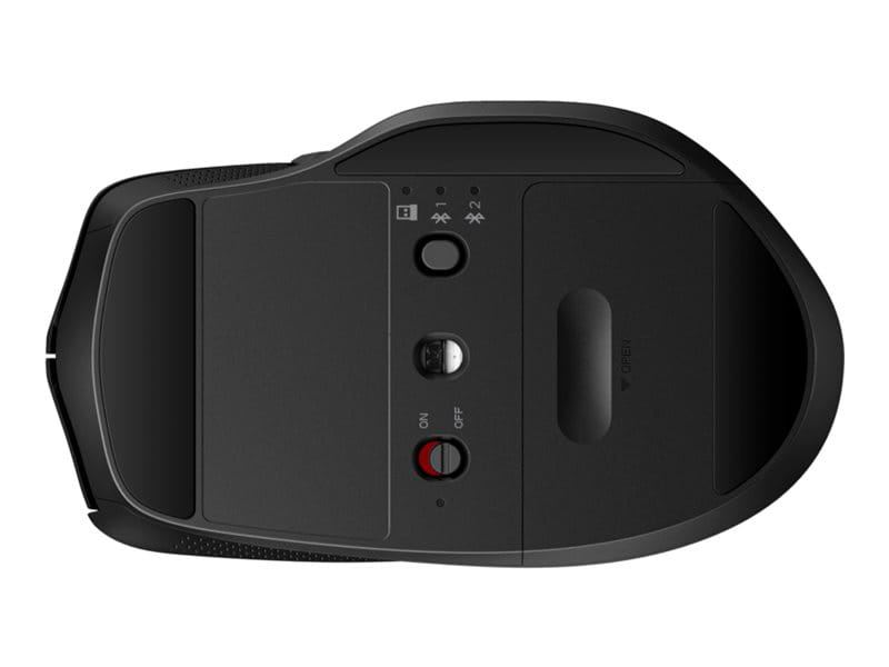 HP 685 Comfort - Maus - Doppelmodus - 7 Tasten - kabellos - Bluetooth - kabelloser Empfänger (USB)