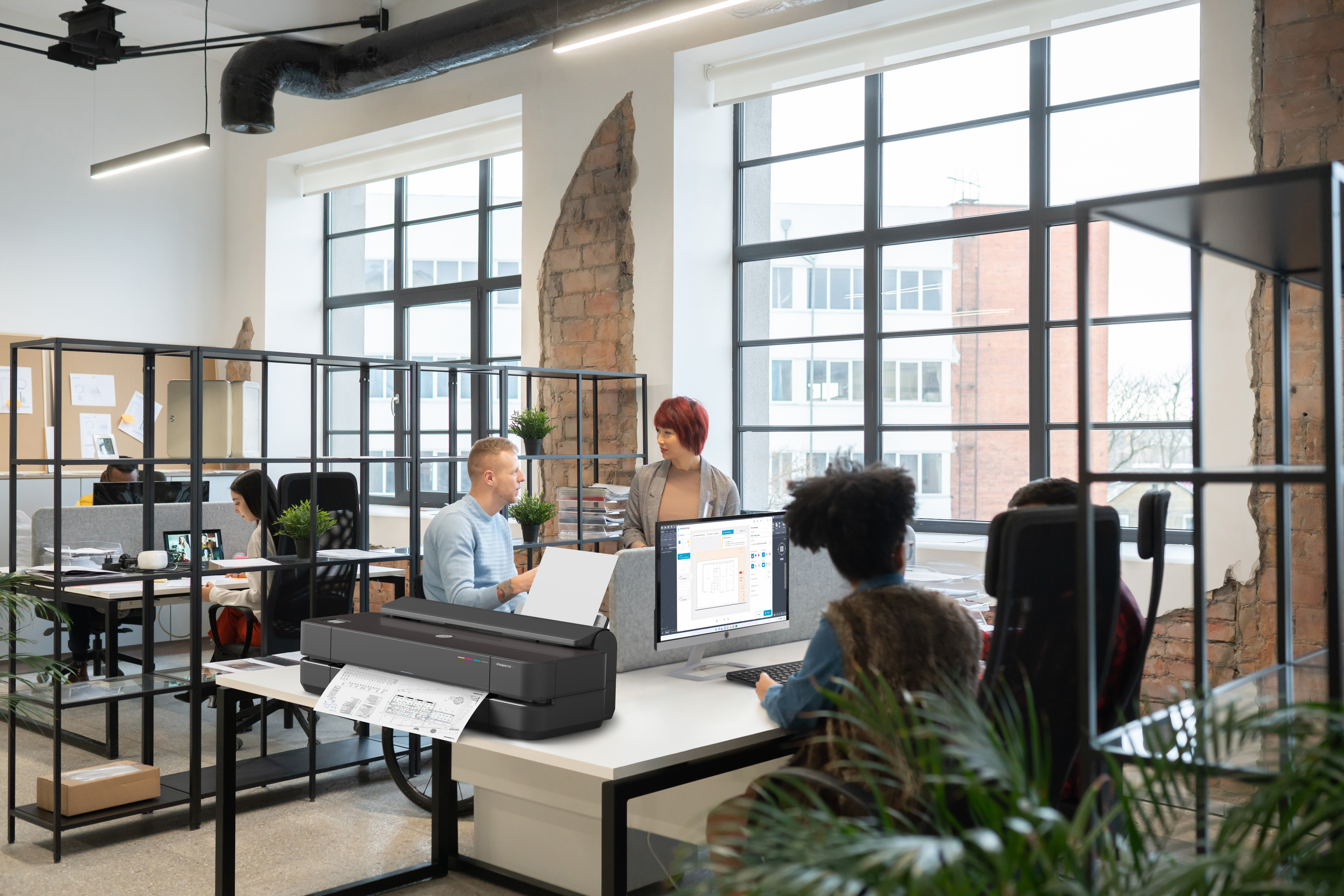 HP DesignJet T870 - 610 mm (24") Großformatdrucker - Farbe - Tintenstrahl - Rolle A1 (61,0 cm x 91,4 m)