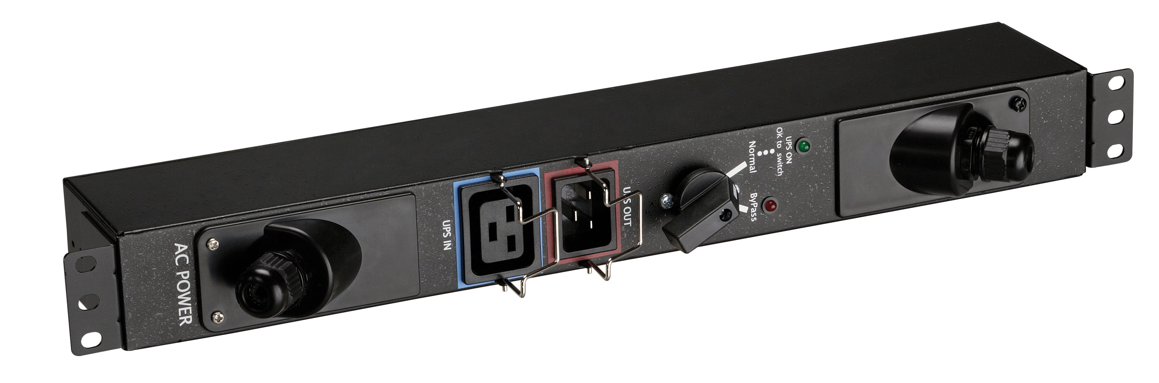 Eaton HotSwap MBP - Steckdosenleiste (Rack - einbaufähig) - Wechselstrom 220/230/240/250 V - Eingabe, Eingang Klemmleiste - Ausgangsanschlüsse: 1 (Klemmleiste)