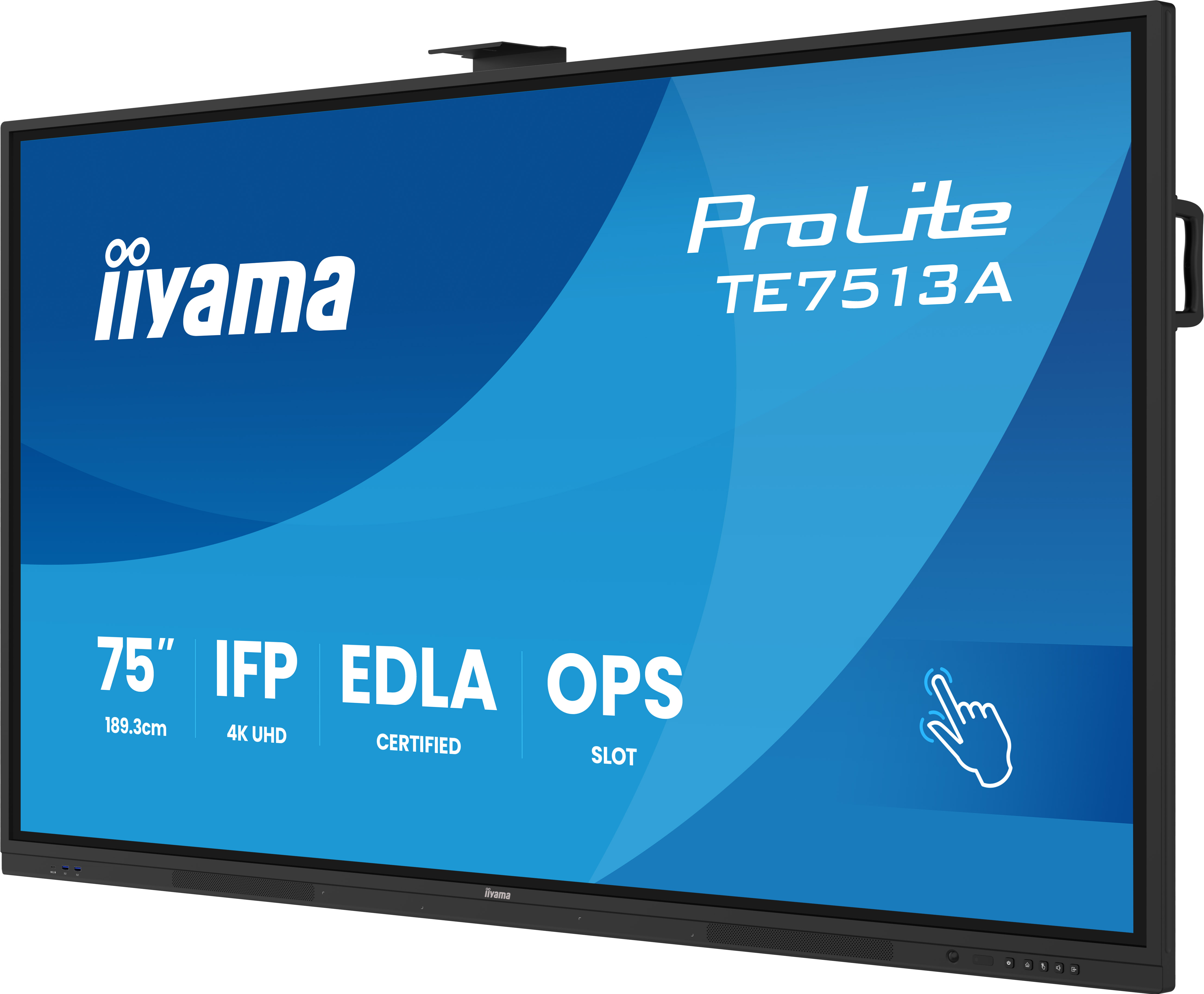 Iiyama ProLite TE7513A-B2AG - 190 cm (75") Diagonalklasse (189.3 cm (74.5")