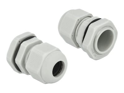 Delock PG11 - Kabelverschraubung - Grau (Packung mit 10)