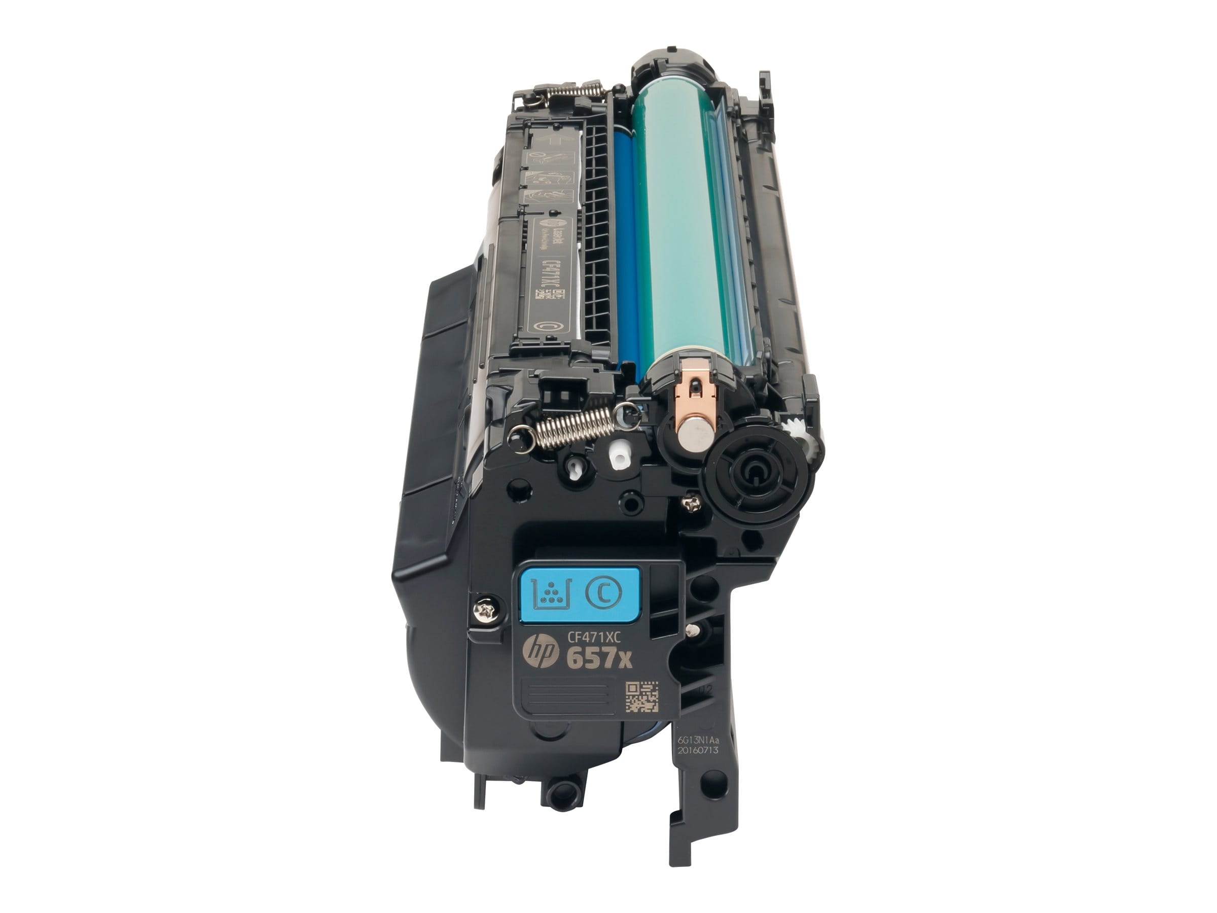 HP 657X - Hohe Ergiebigkeit - Cyan - original - LaserJet - Tonerpatrone (CF471X)
