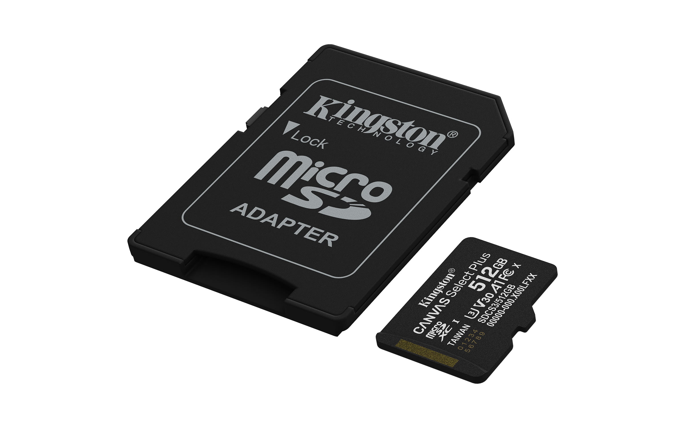 Kingston Canvas Select Plus - Flash-Speicherkarte (microSDXC-an-SD-Adapter inbegriffen)