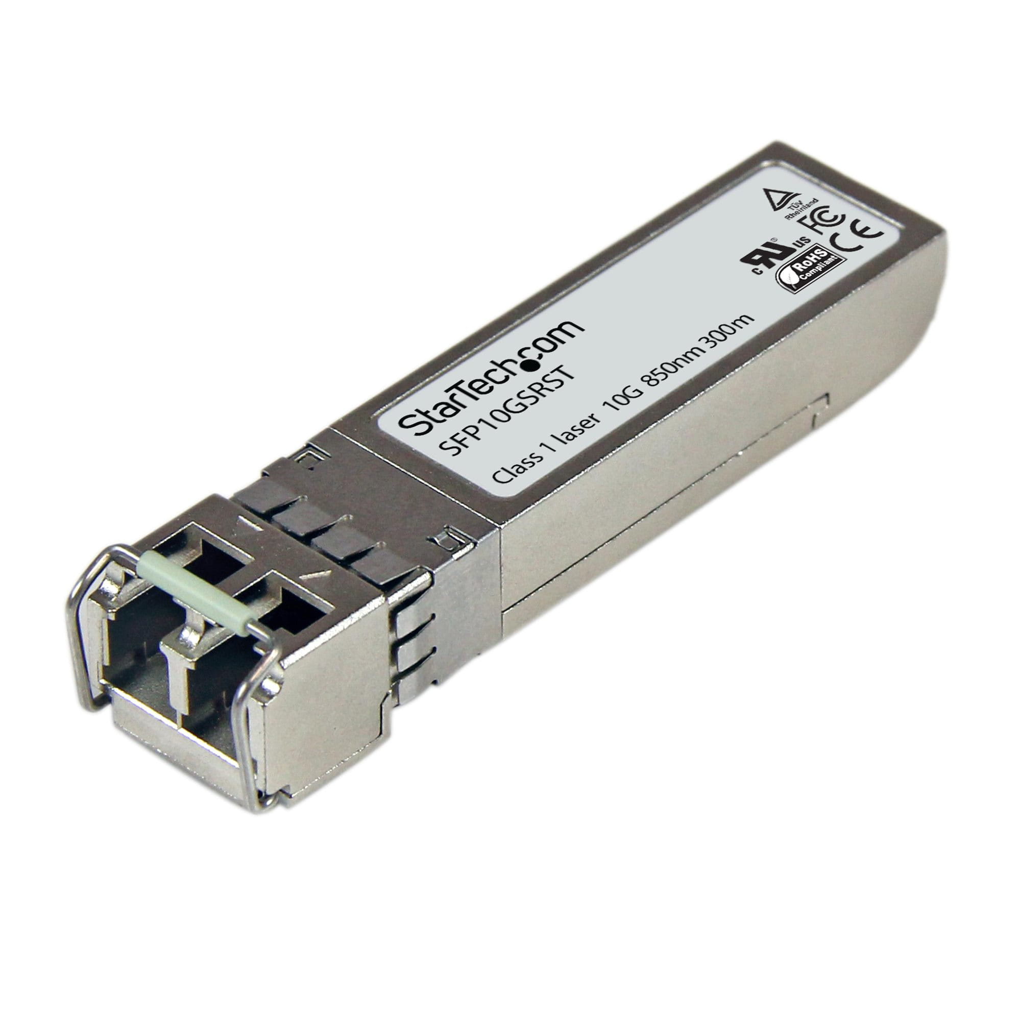 StarTech.com Cisco kompatibel 10GBase-SR Gigabit SFP+ Transceiver Modul MM LC