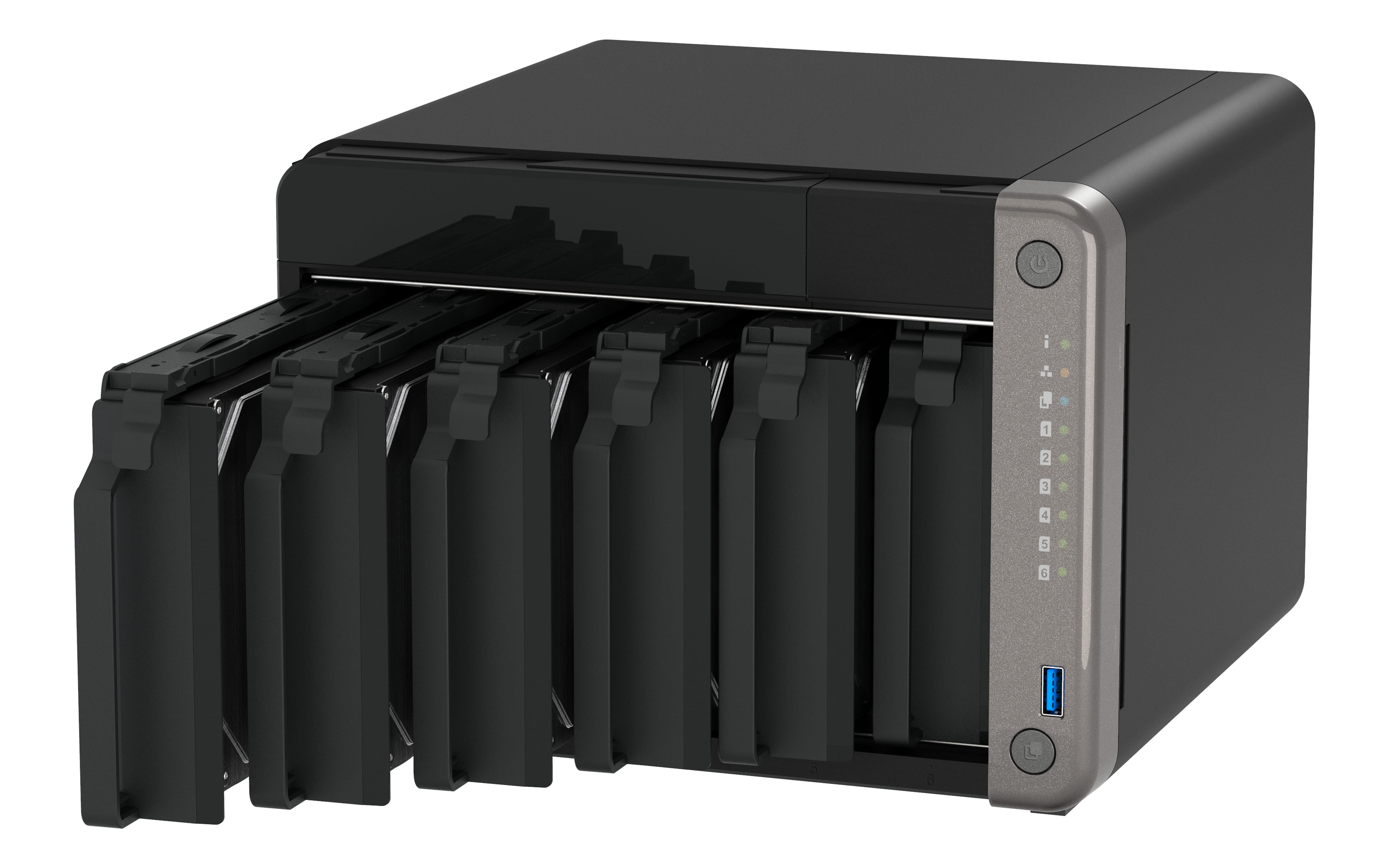 QNAP TS-AI642 - NAS-Server - 6 Schächte - SATA
