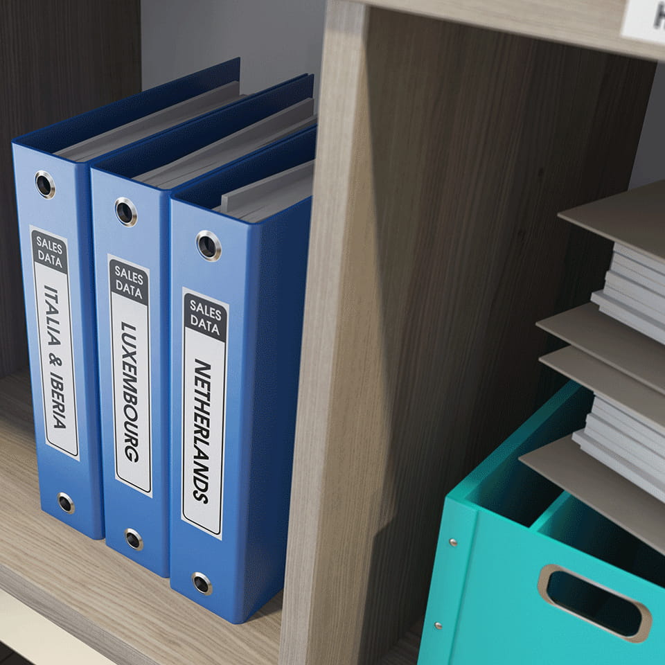 Brother DK-22210 - Schwarz auf Weiß - Rolle (2,9 cm x 30,5 m)