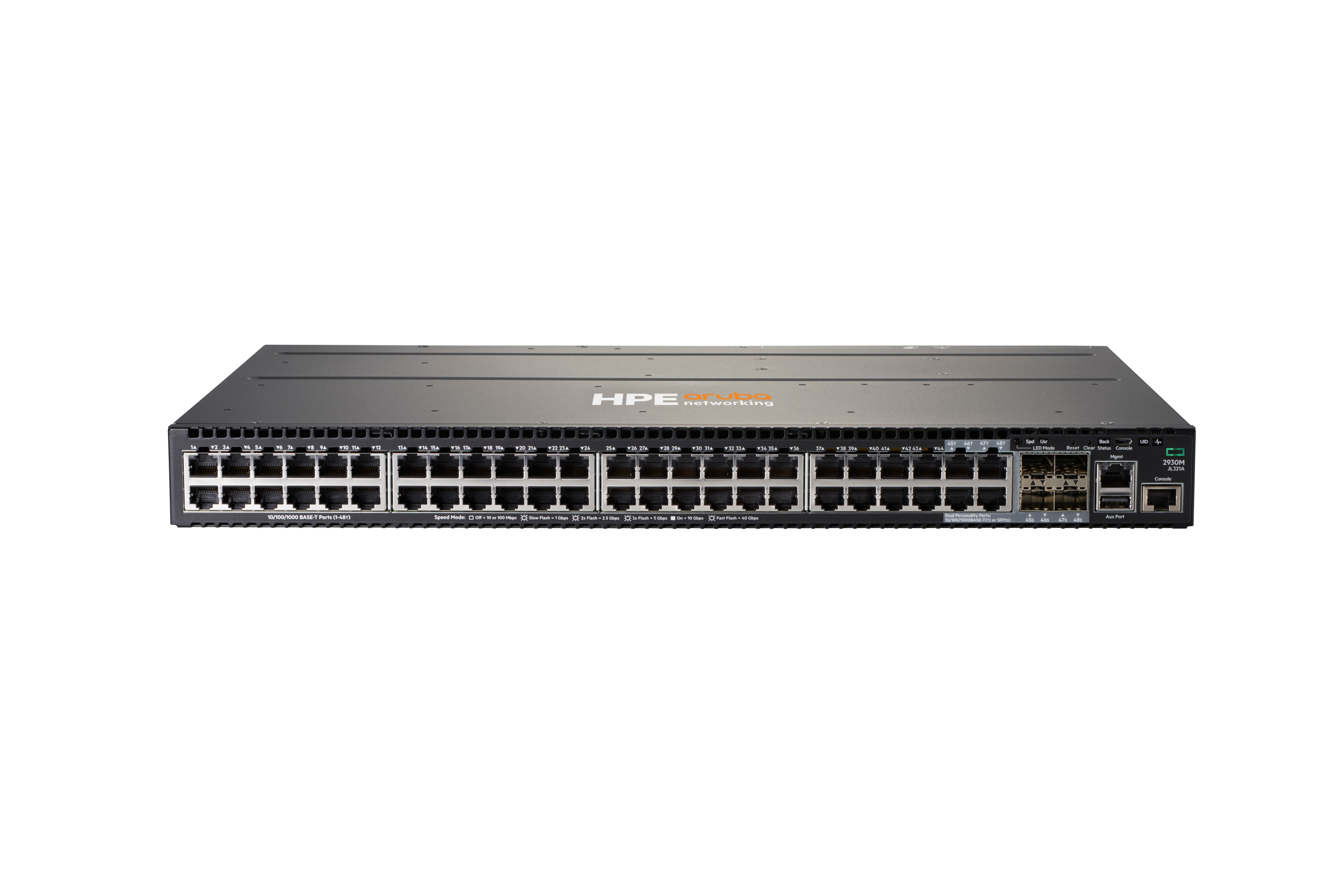 HPE Aruba Networking 2930M 48G 1-Slot - Switch - L3 - managed