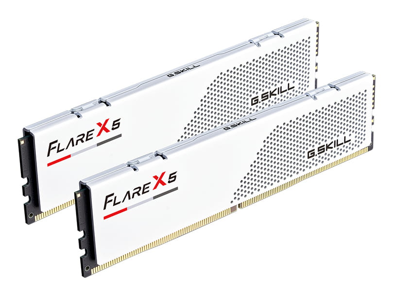 G.Skill Flare X5 F5-6000J2836G32GX2-FX5W, 64 GB, 2 x 32 GB, DDR5, 6000 MHz, 288-pin DIMM