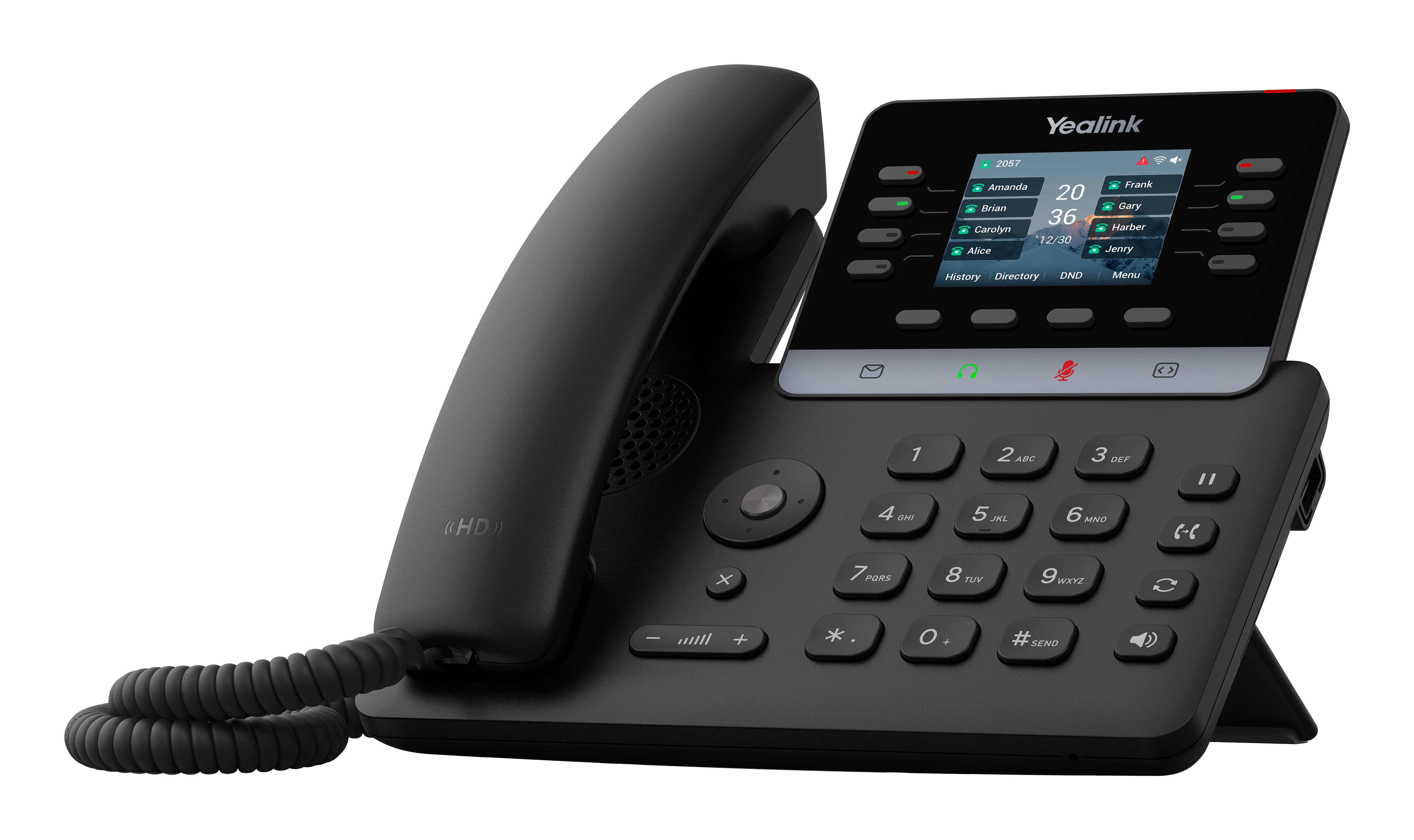 Yealink SIP-T73W - VoIP-Telefon mit Rufnummernanzeige